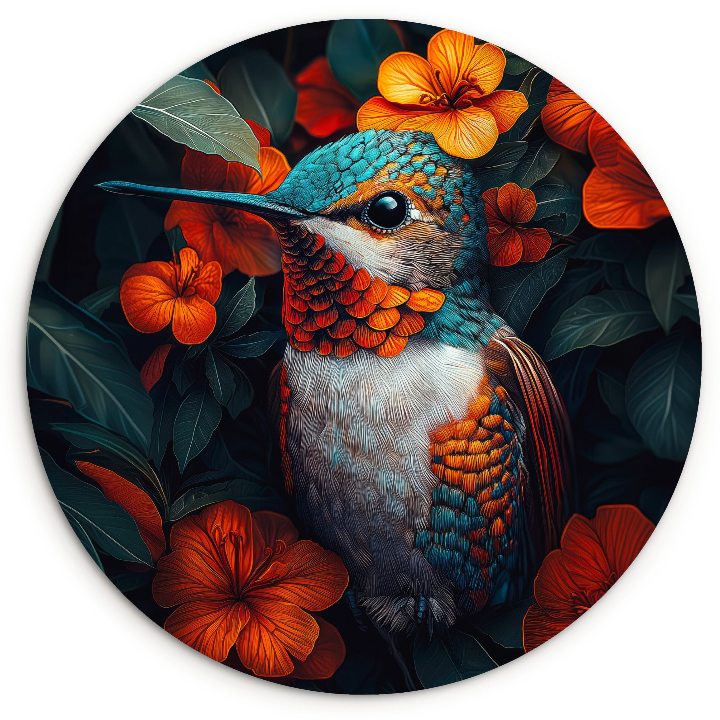 MuchoWow Gemälde Kolibri - Vogel - günstig online kaufen