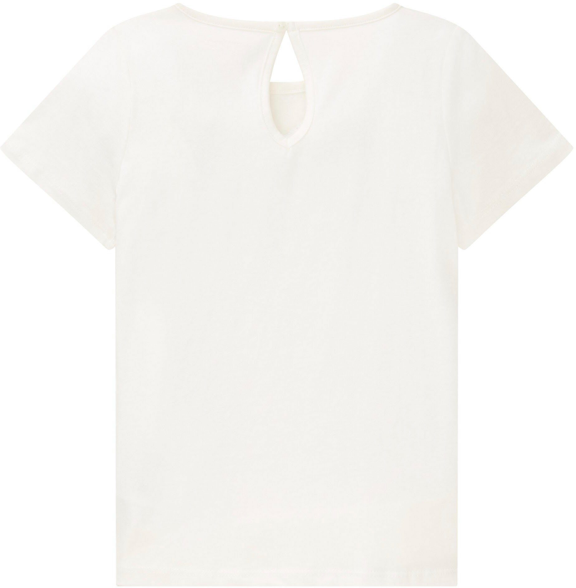 white T-Shirt TOM wool TAILOR
