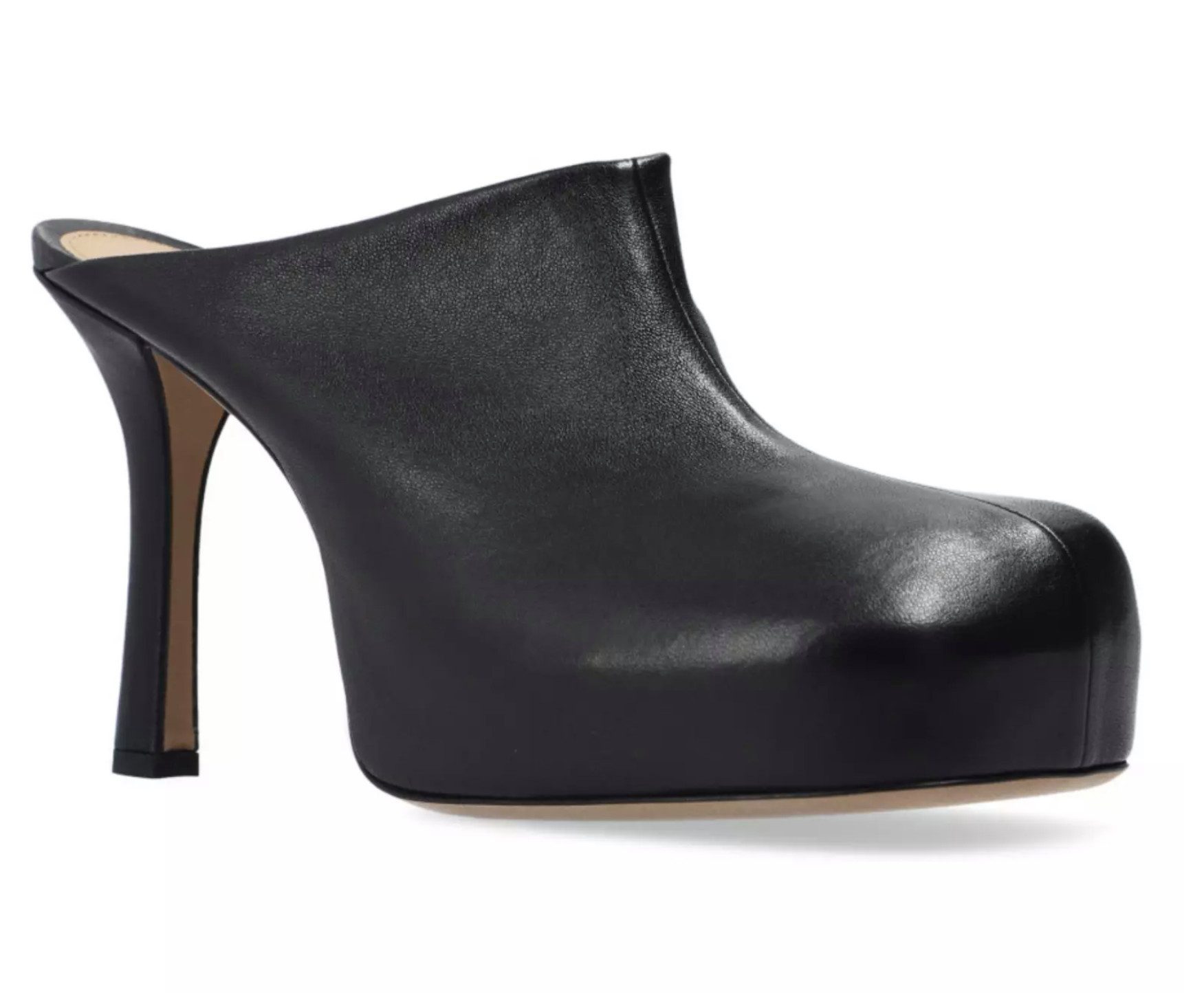 BOTTEGA VENETA Bv Bold Dot Heels Pumps Schuhe Mules traditionelles italienisches Handwerk mit moderner Formsprache