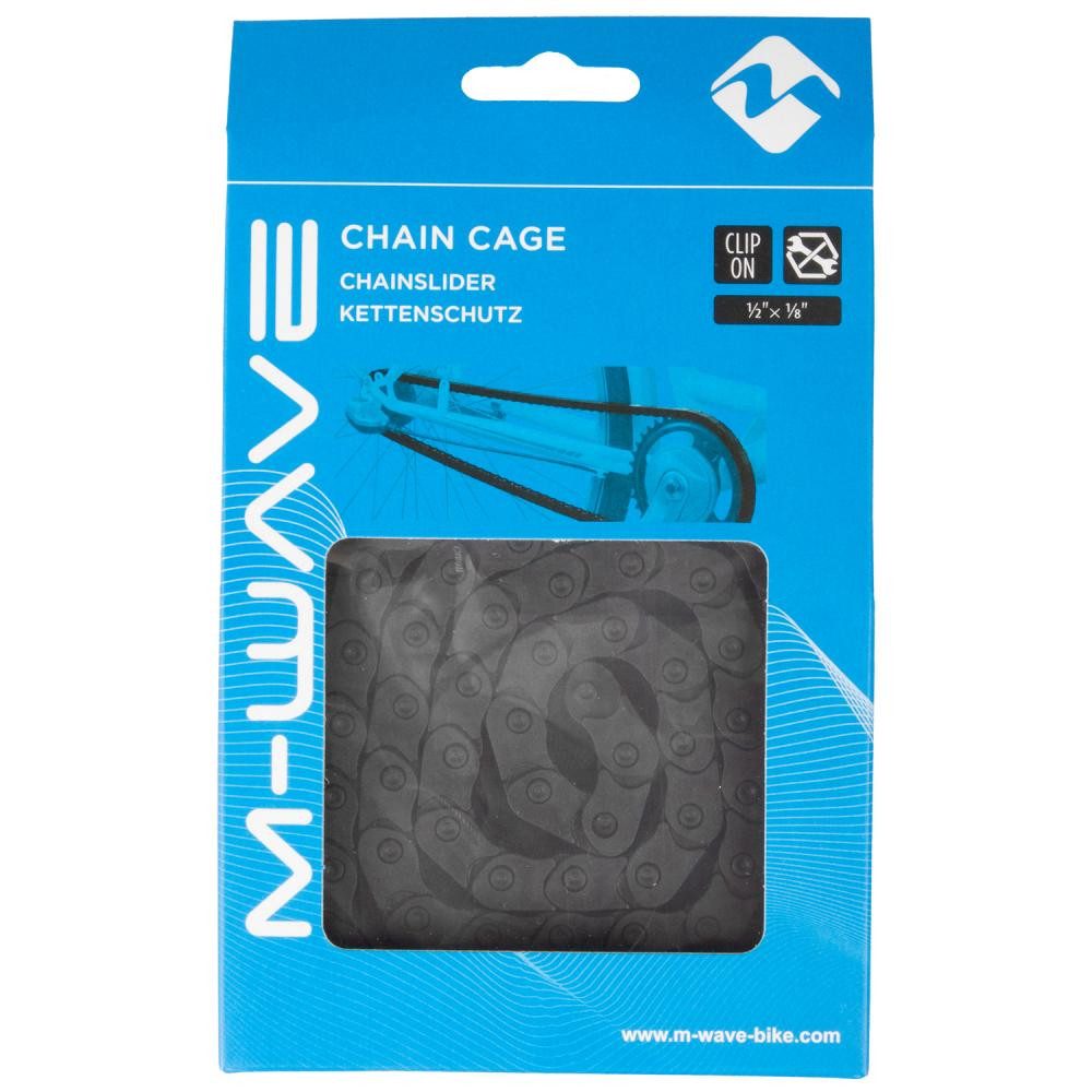 M-Wave Kettenschutz M-Wave Ketten- und Hosenschutz Chain Cage schwarz, für 1/2"x1/8" Kette