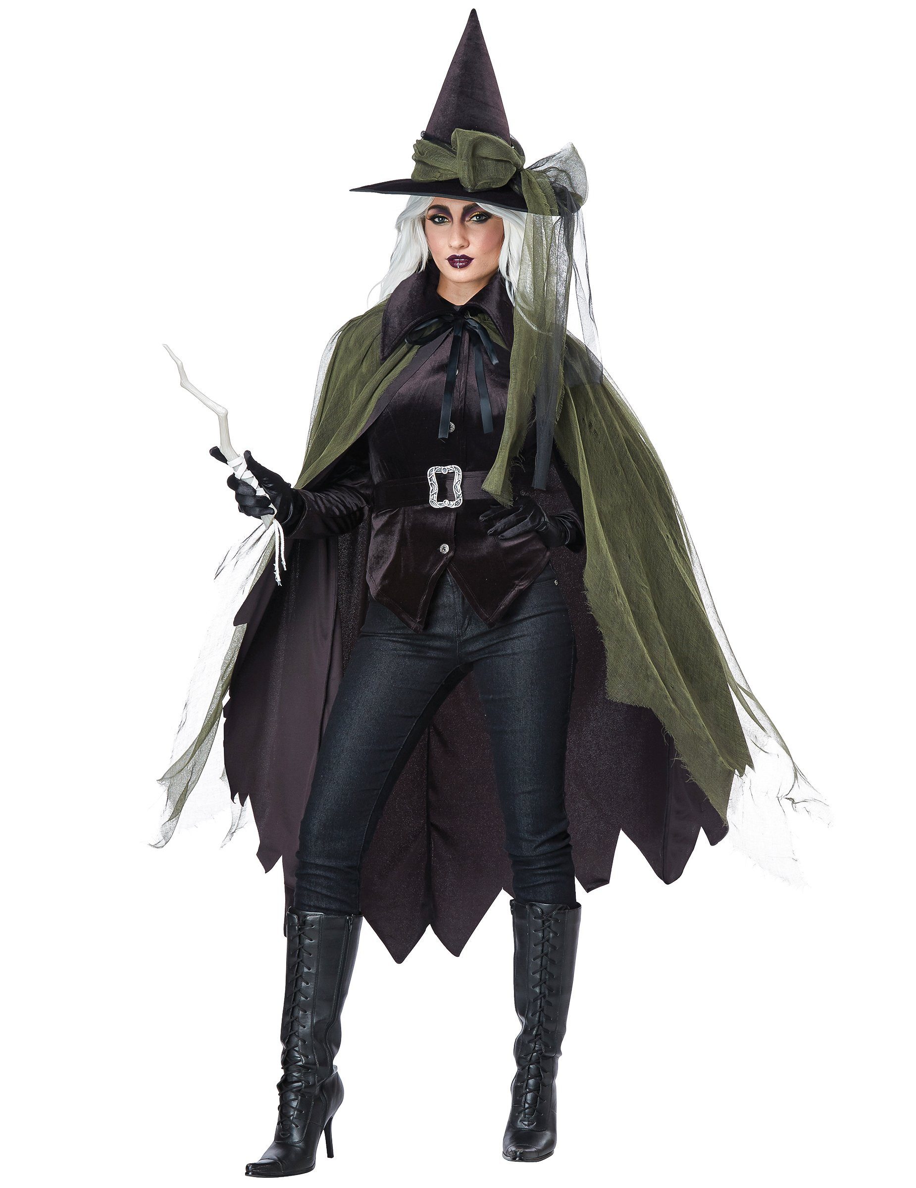 California Costumes Hexen-Kostüm Gothic-Hexenkostüm für Damen Halloween-Kos günstig online kaufen