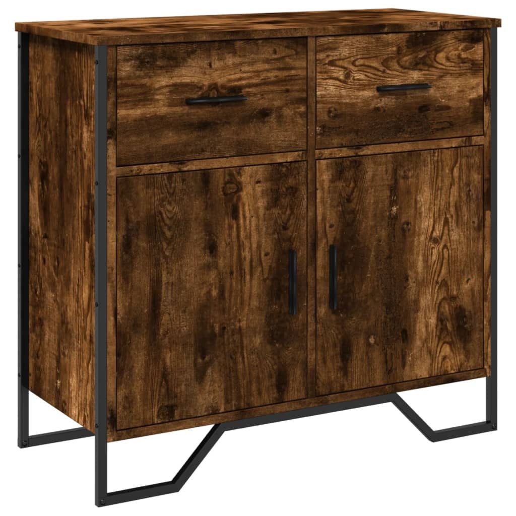 vidaXL Sideboard Sideboard Räuchereiche 79,5x35,5x74,5 cm günstig online kaufen