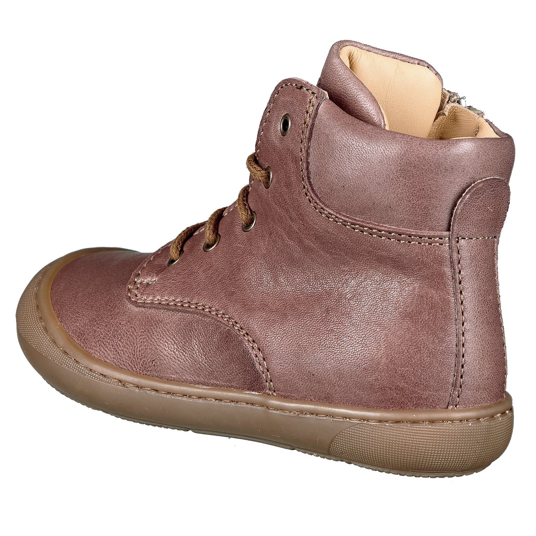 Ocra Ocra 082 Stiefel Lauflernschuhe Winter mit Lammfell Mädchen Rosa Stiefelette