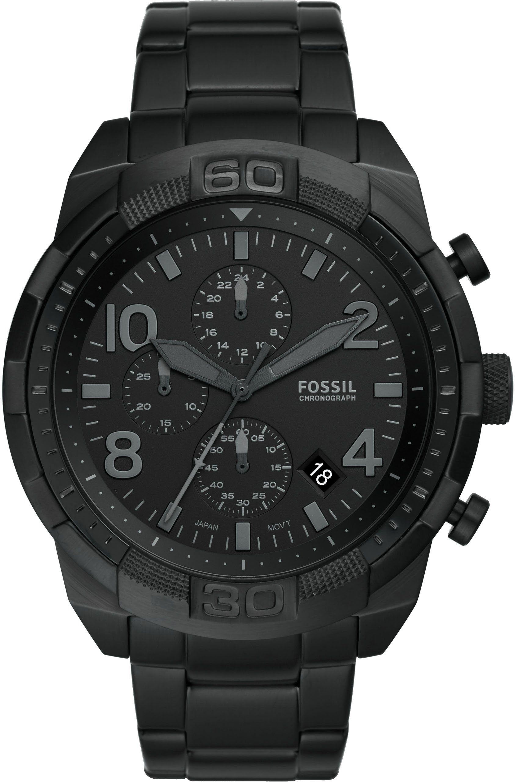 Geschäfte mit regulären Produkten Fossil Chronograph Bronson, FS5712