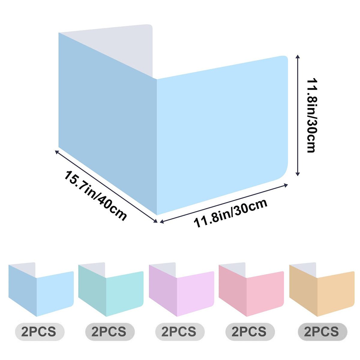 Welikera Büro-Set 10 Stück Trennwand Schreibtisch,Trennwände Schule,faltbar günstig online kaufen