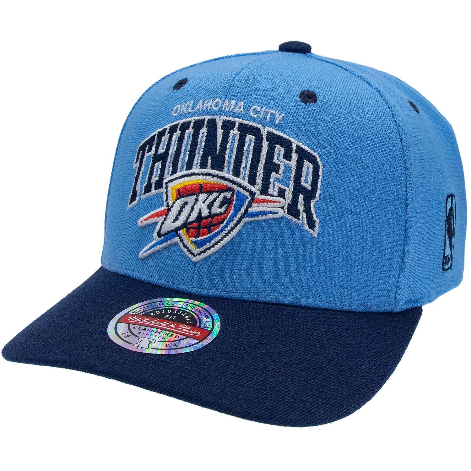 Mitchell & Ness Snapback Cap Stretch Classic Red Oklahoma City Thunder