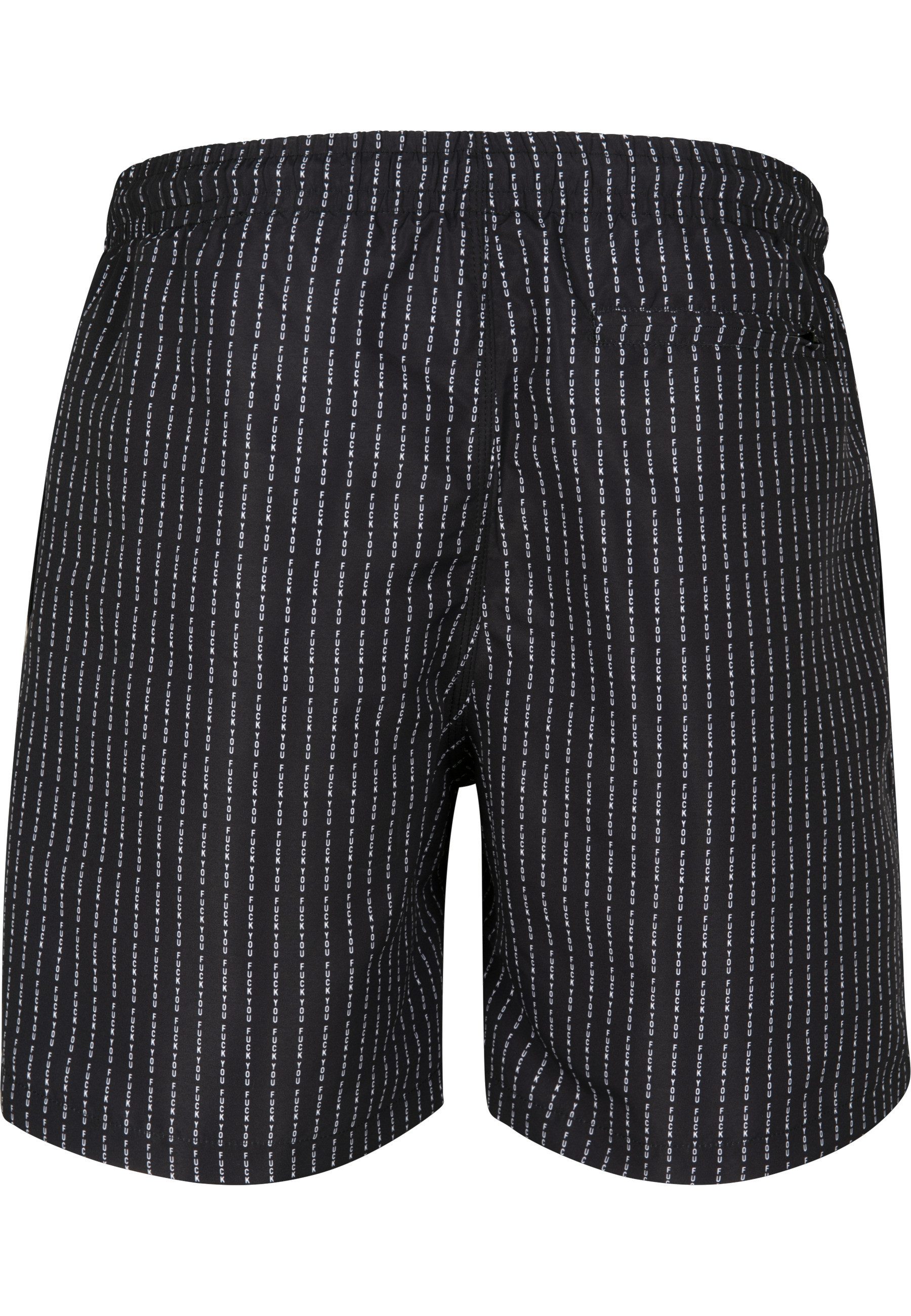 MisterTee Badeshorts MisterTee Herren FuckYou Swimshorts
