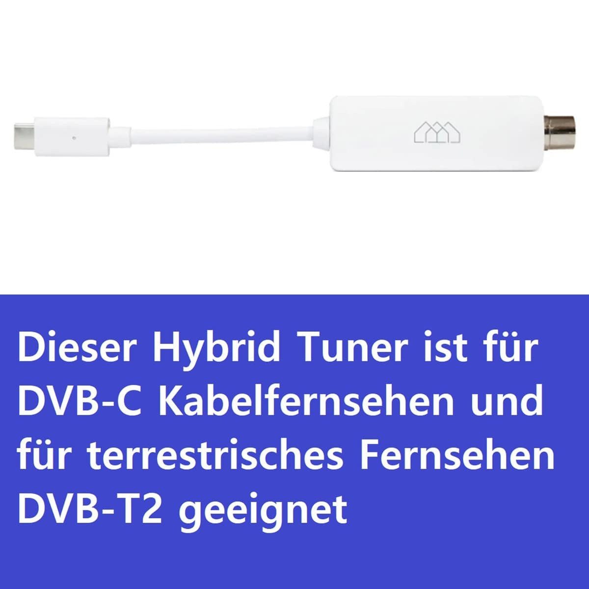 Homatics DVB-T2 Tuner Weiß Tuner