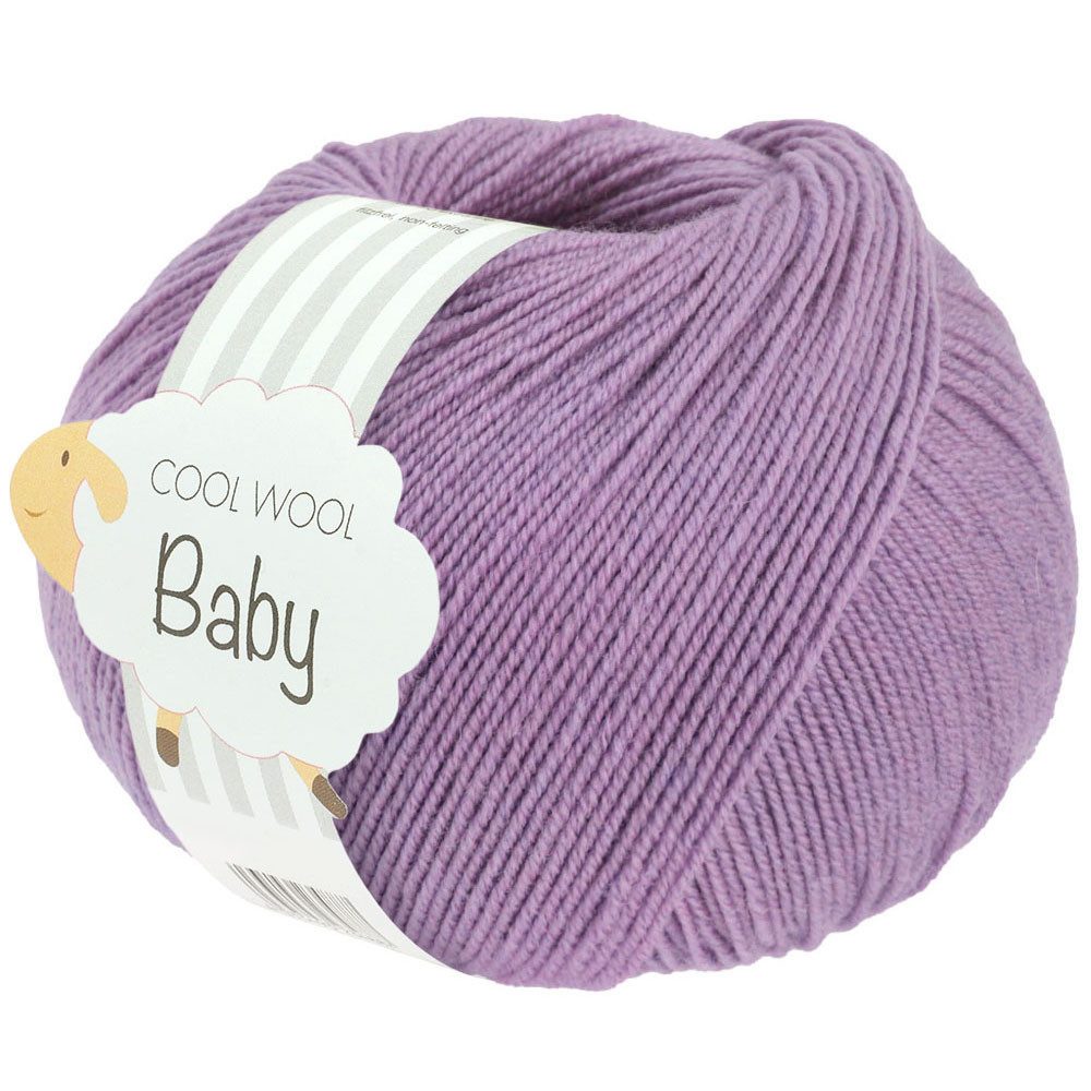 LANA GROSSA Cool Wool Baby Häkelwolle, 220 m