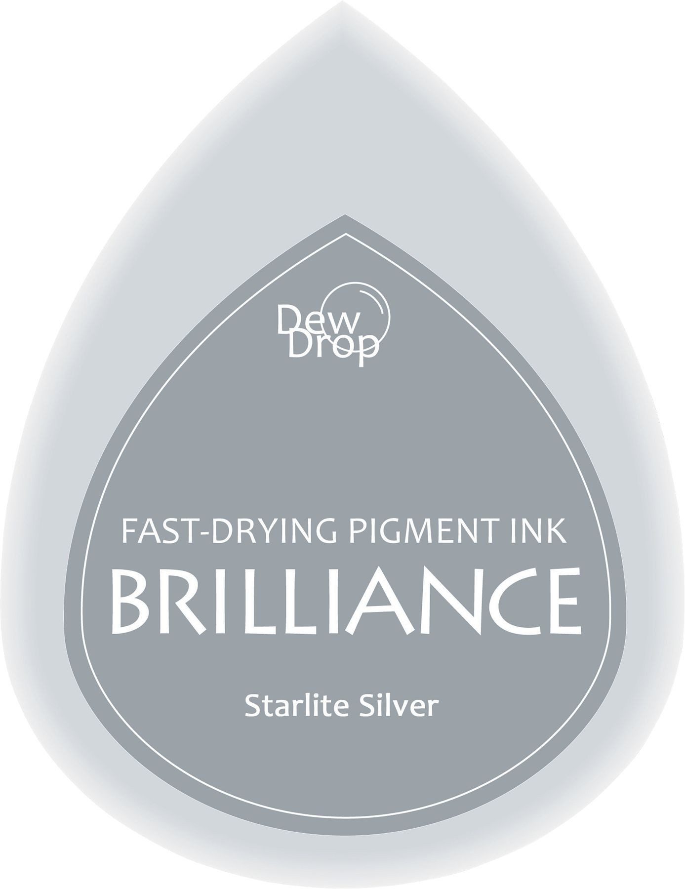 Stempel Stempelkissen 3,5x5cm silver.