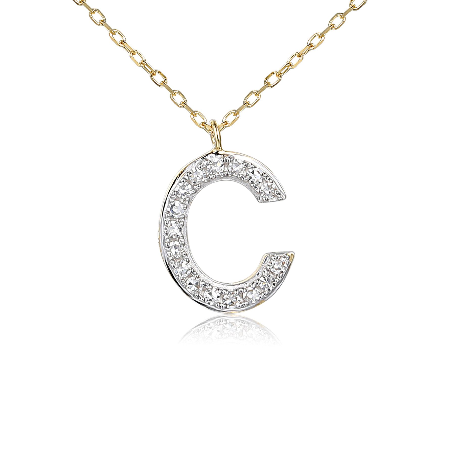 Stella-Jewellery Collier 585er Gelbgold Collierkette mit günstig online kaufen
