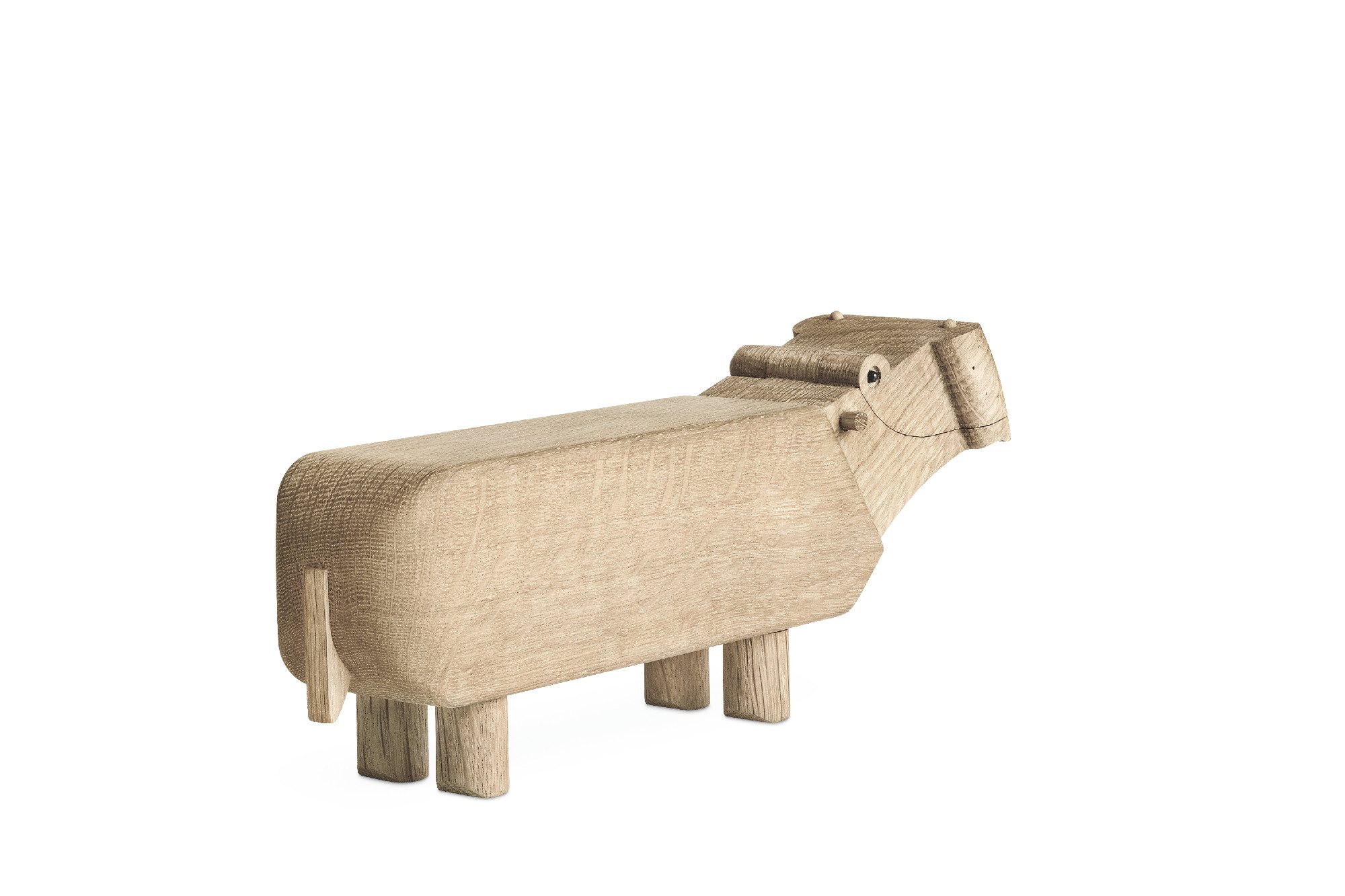 KAY BOJESEN Denmark Dekofigur Kay Bojesen Flusspferd H9 cm