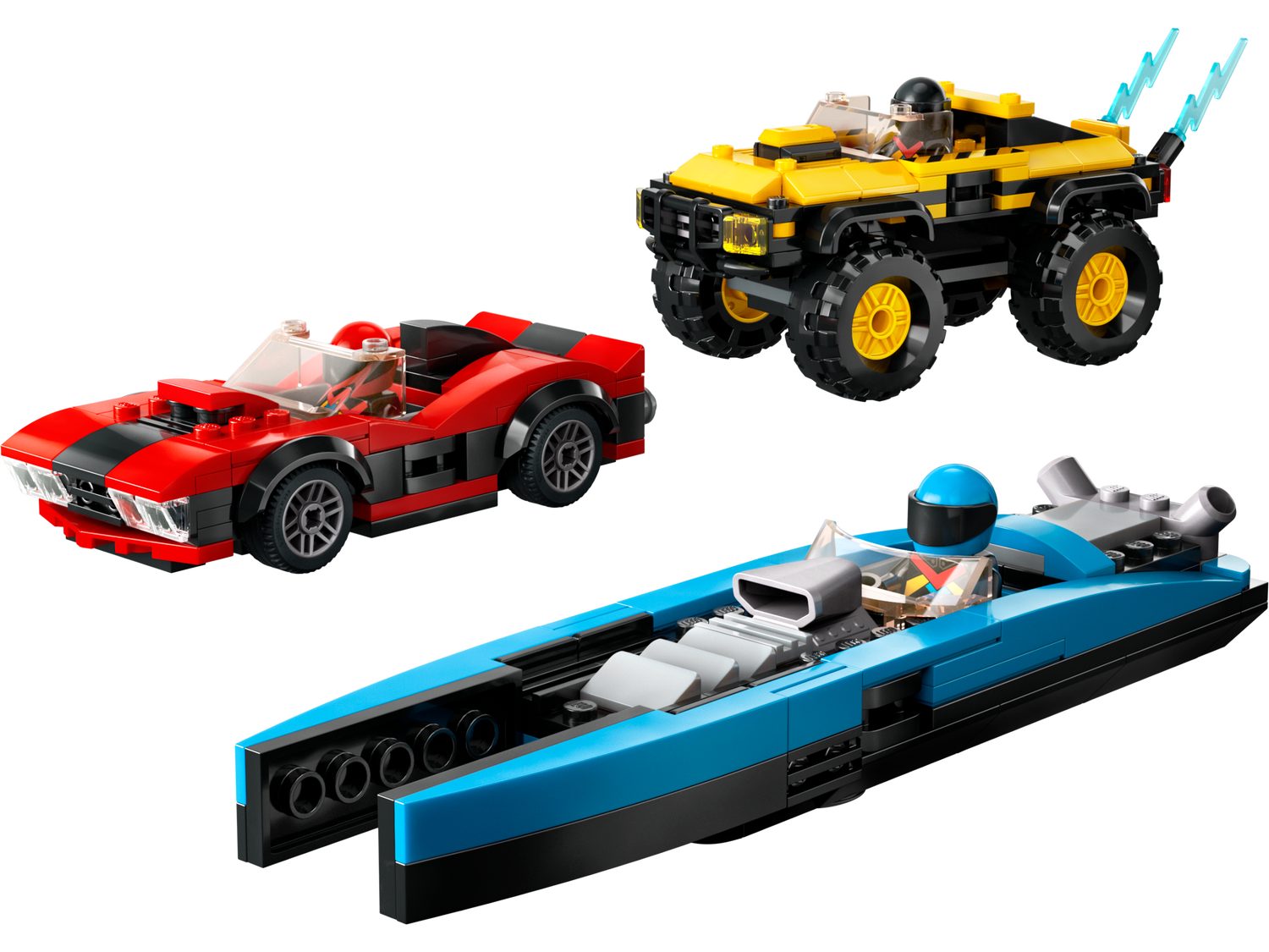 City 60395 Rennfahrzeuge Kombiset Spielbausteine