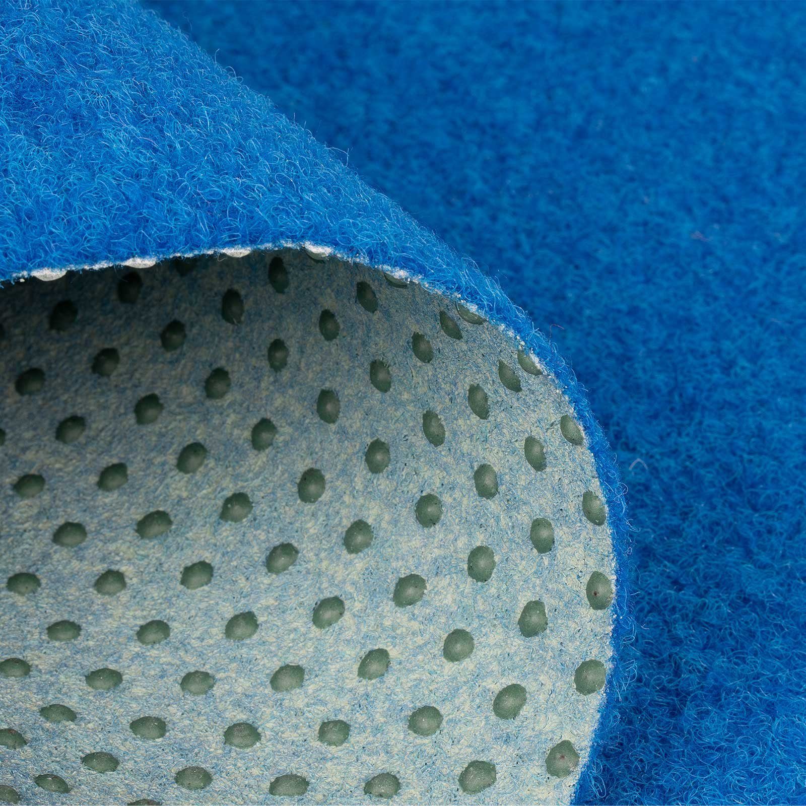 Floordirekt Kunstrasen Farbwunder Park Blau, Erhältlich in verschiedenen Größen, Kunstrasen, Höhe: 6 mm