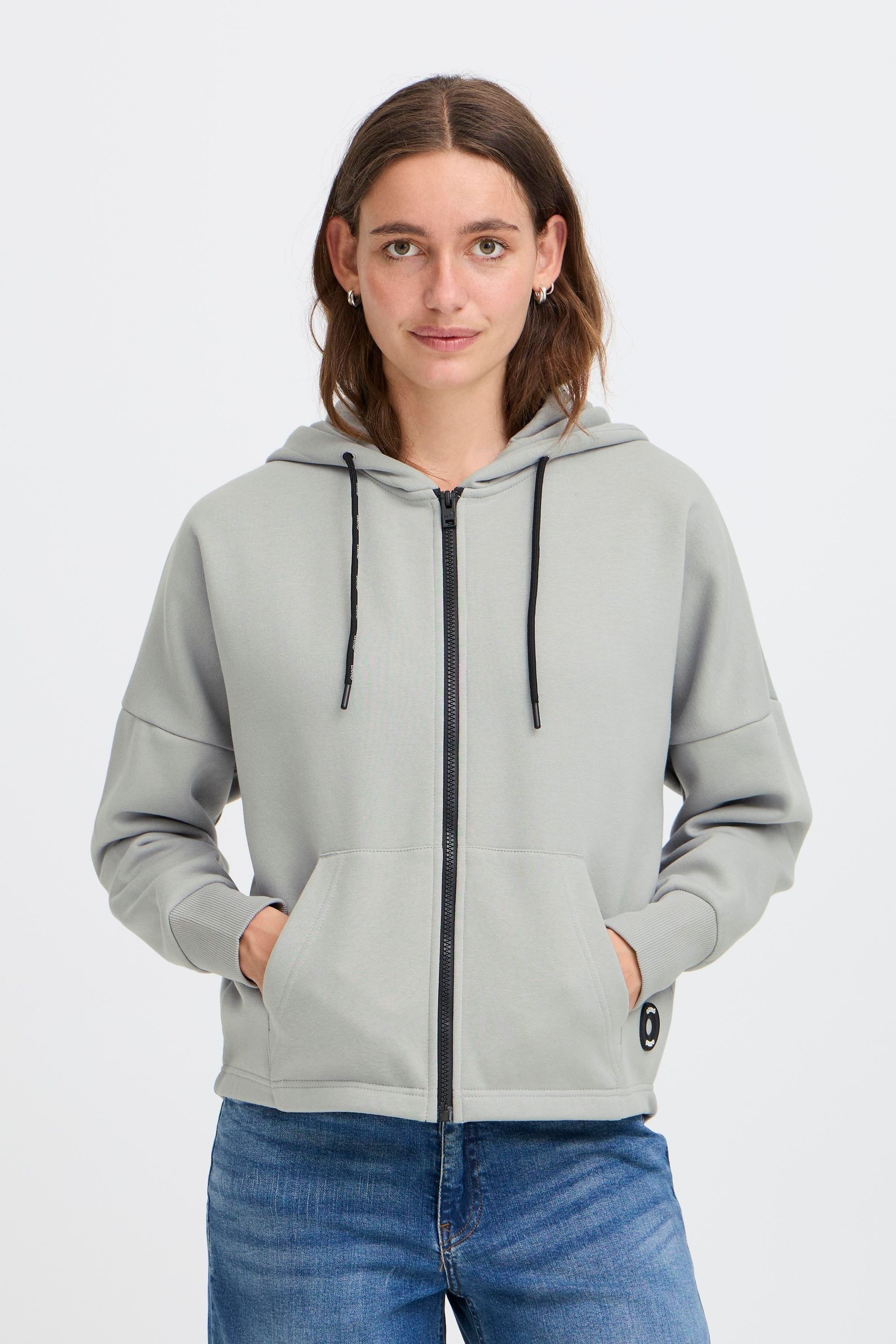 OXMO Sweatjacke OXSanice Modischer Pullover günstig online kaufen