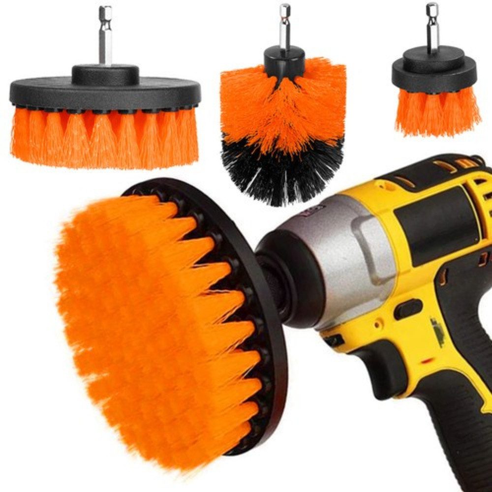 BIGSTREN Reinigungsbürste Reinigung Bohrmaschine, Bohrmaschinen, (Spar-Set, 4-tlg., praktisch langlebig), In 4 verschiedenen Bürstengrößen