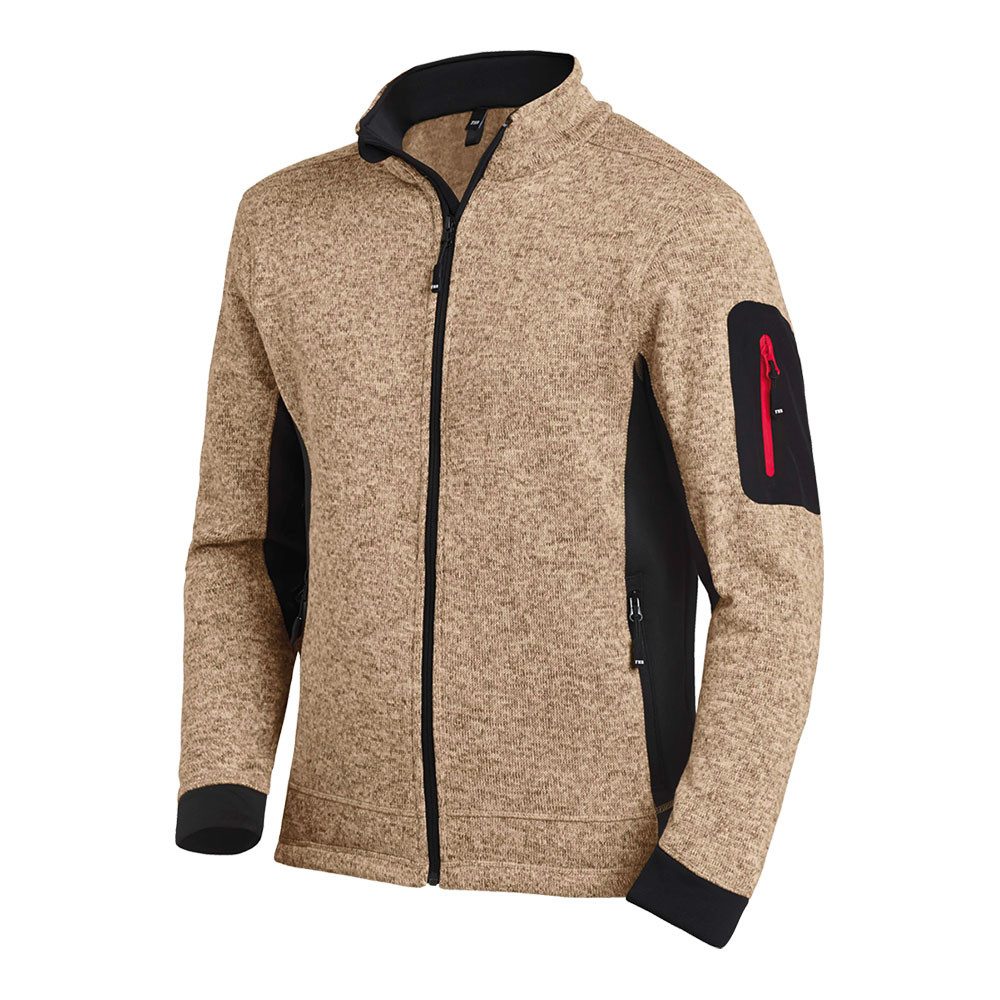 FHB Fleecejacke Strick Fleecejacke "CHRISTOPH"