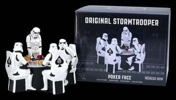 Figuren Shop GmbH Dekofigur Stormtrooper Figuren - Poker Face - SciFi Merchandise