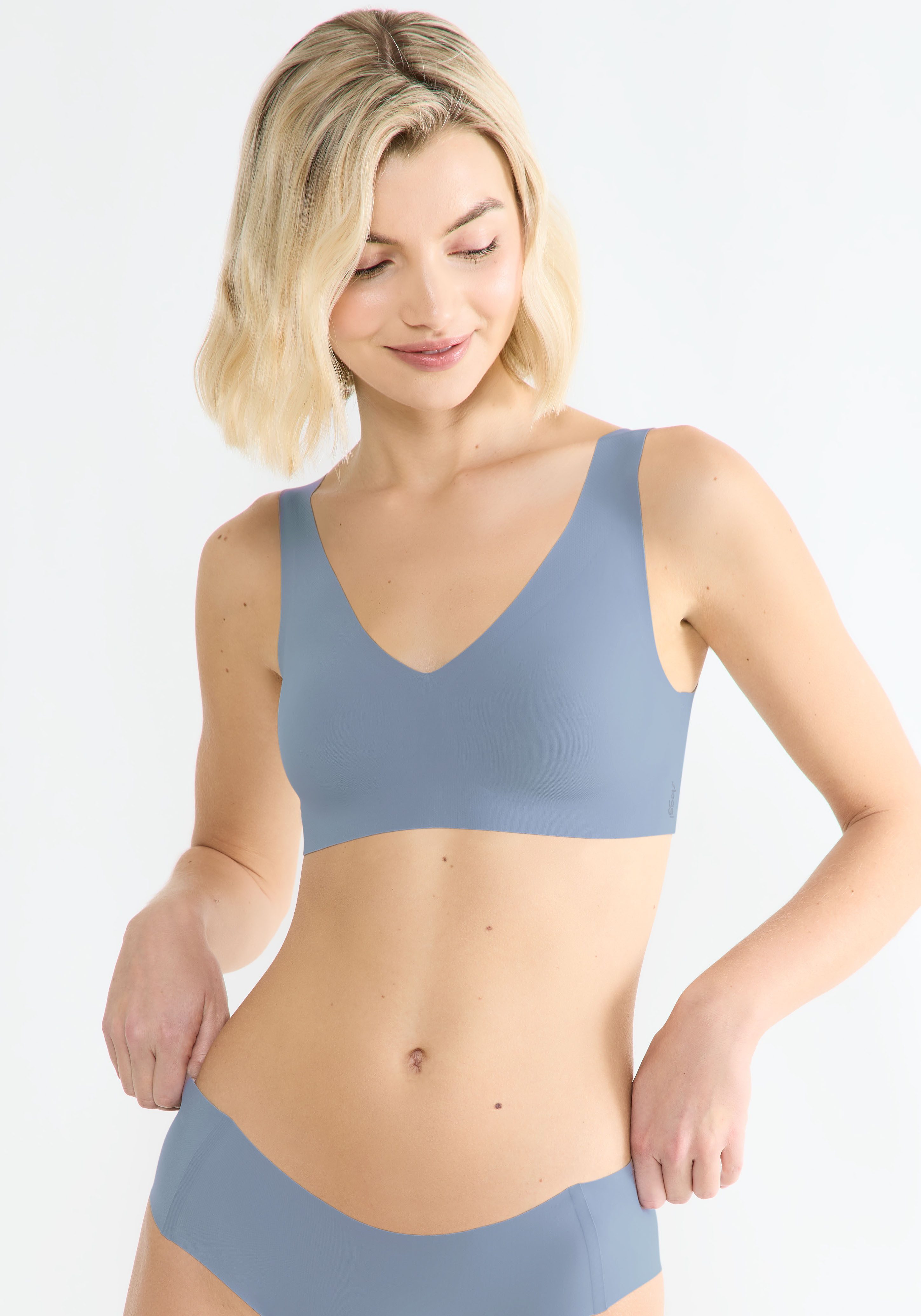 sloggi Bralette ZERO Feel 2.0 nahtlos, herausnehmbare Pads, Mikrofaser, doppellagig