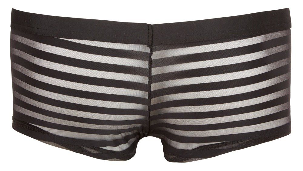 Svenjoyment Boxershorts Boxershorts transparent gestreift (1-St) Semitransparenter Streifen-Look