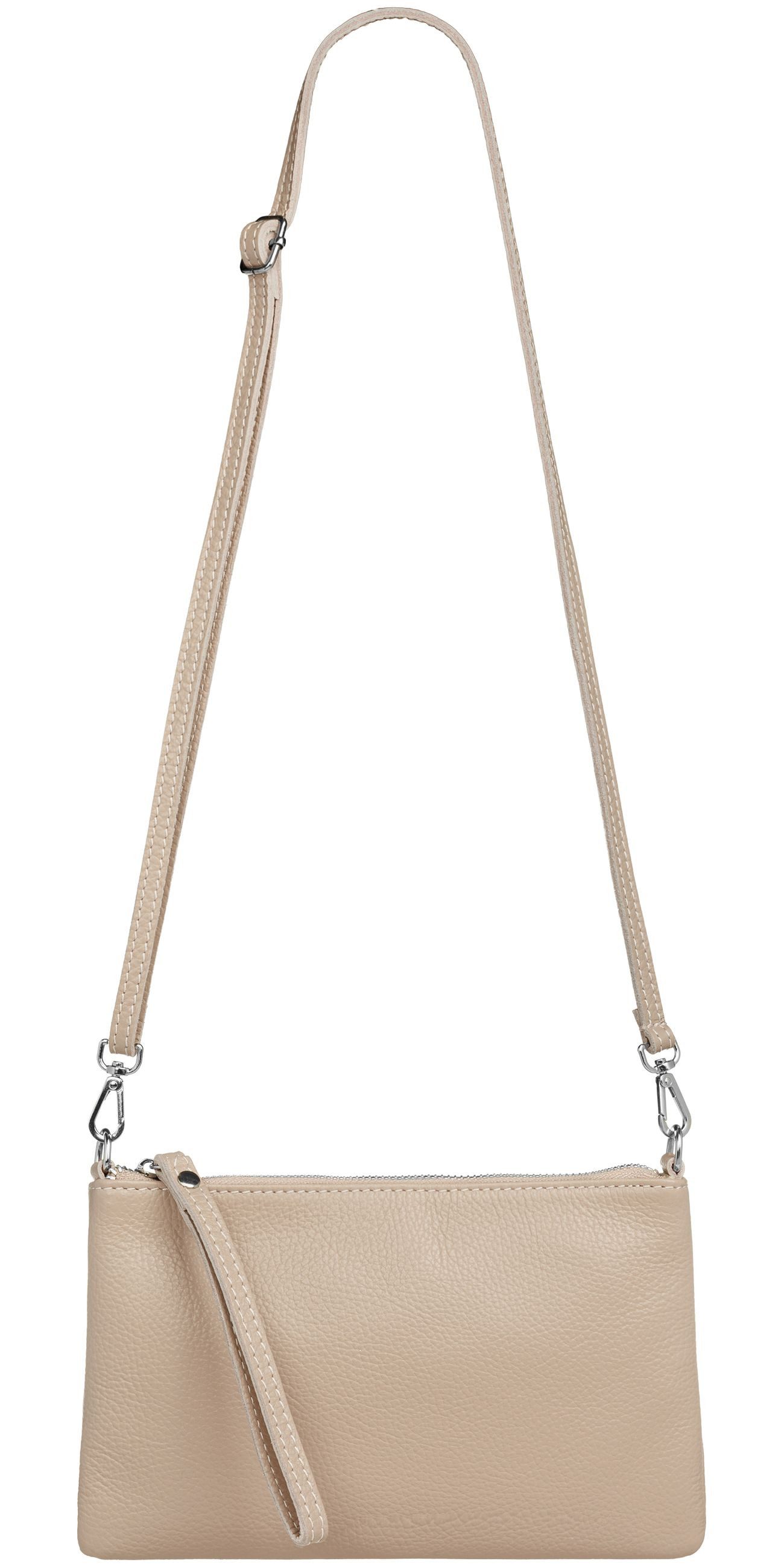 Caspar Clutch Abendtasche Kompakte Damen Leder günstig online kaufen
