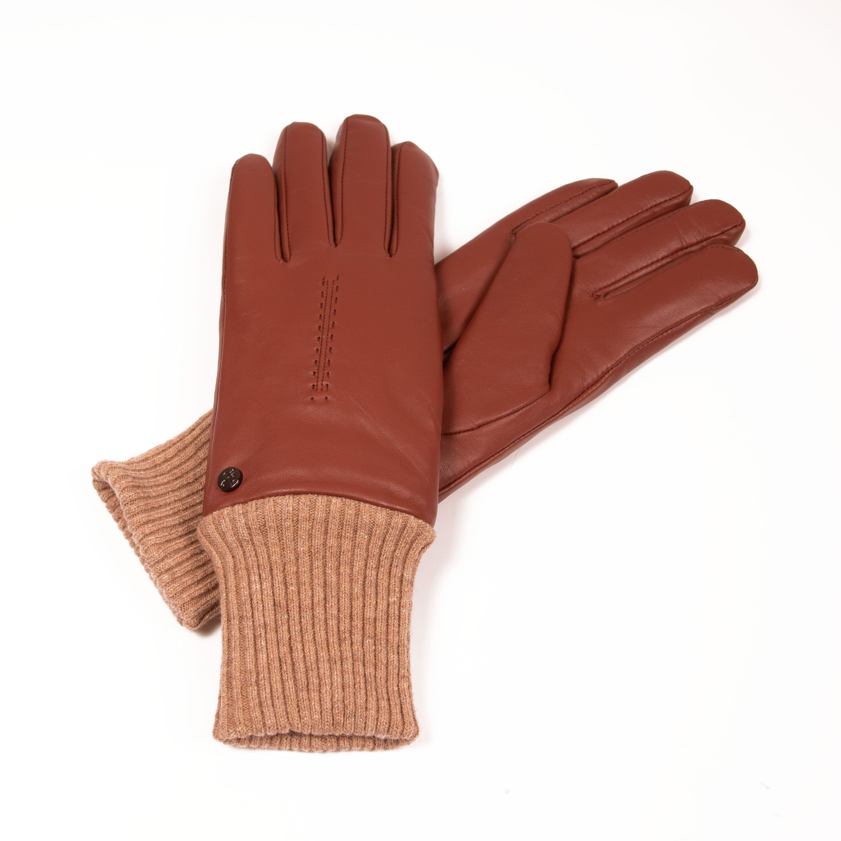 Hand Gewand by Weikert Lederhandschuhe MILOU - Lammlederhandschuh + Lammfellfütterung + Touchscreenfunktion