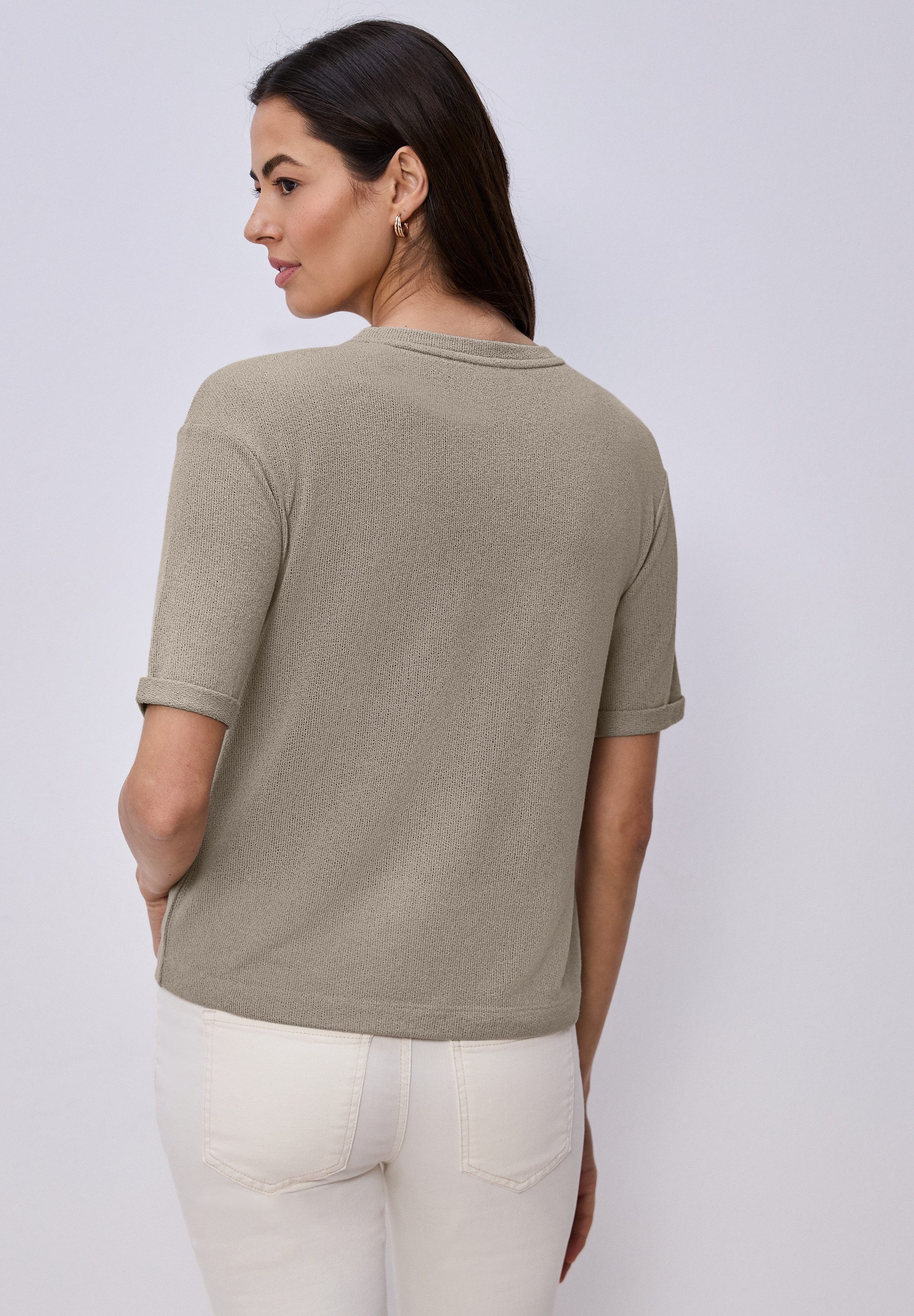 STREET ONE T-Shirt im Strick-Look – Bild 2 von 5