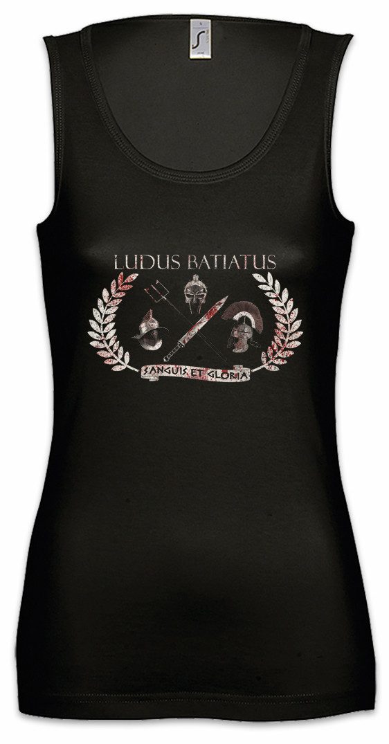 Tanktop Ludus Batiatus Spartacus Ärmelloses Damen T-Shirt Sanguis Et Gloria TV