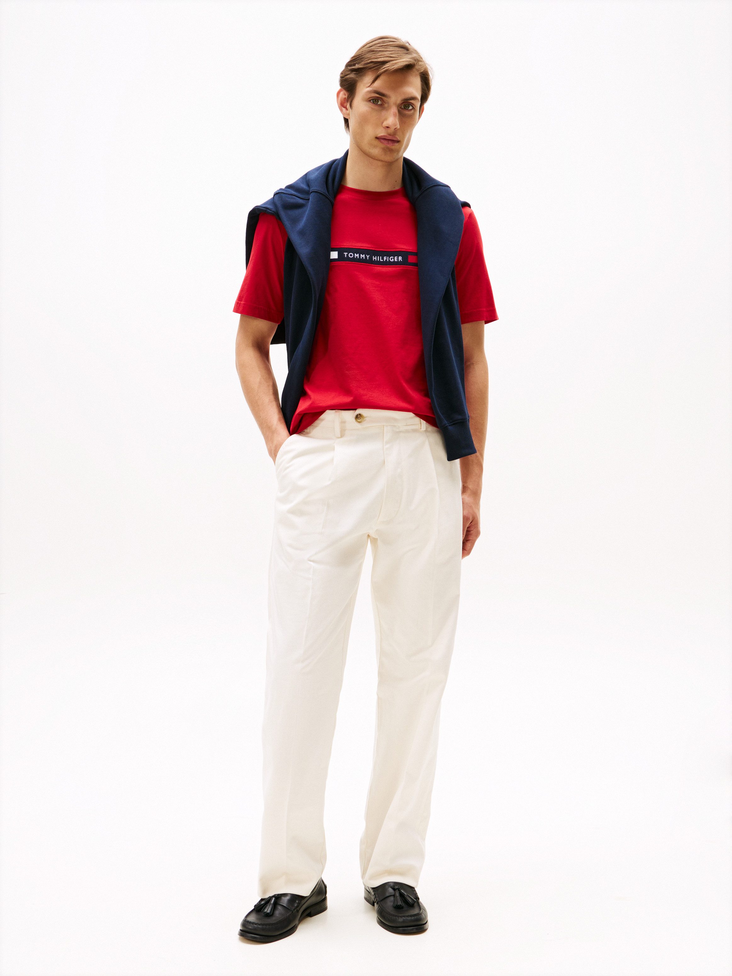 Tommy Hilfiger T-Shirt HILFIGER CHEST INSERT günstig online kaufen