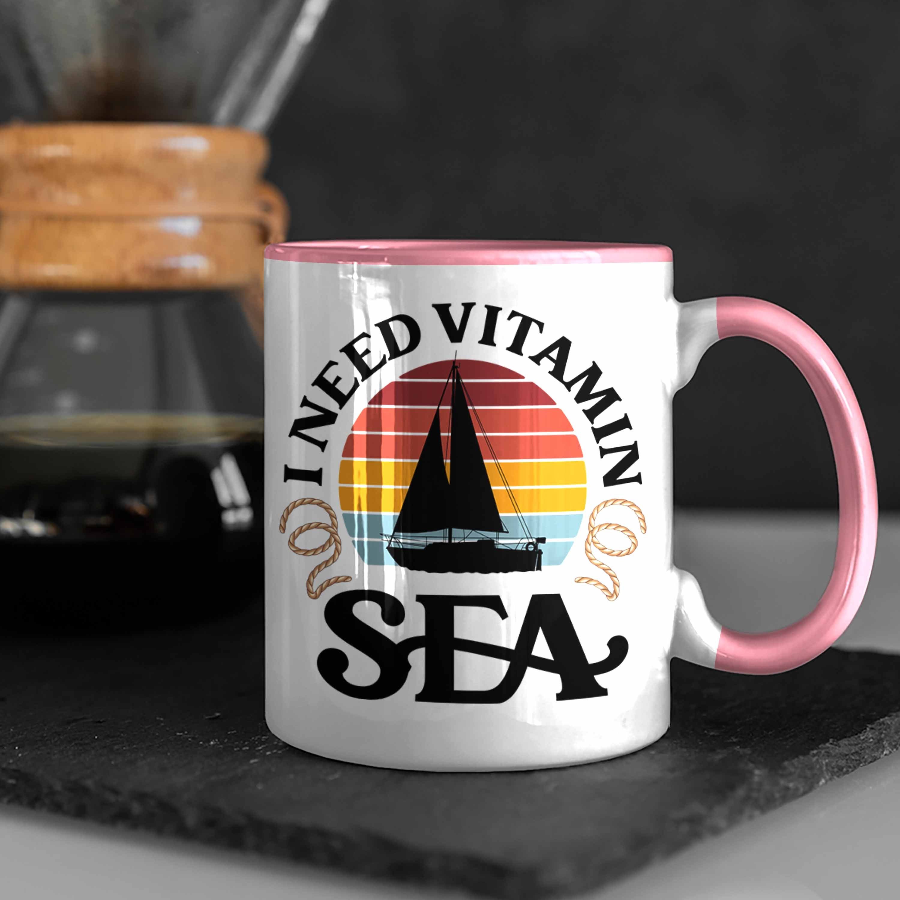 Ich Kaffeetasse Rosa - Geschenkidee Tasse Mir Segelboot Besonders Reichts Geh für Segeln Geschenk Segeln Mann Trendation Trendation Tasse Segler