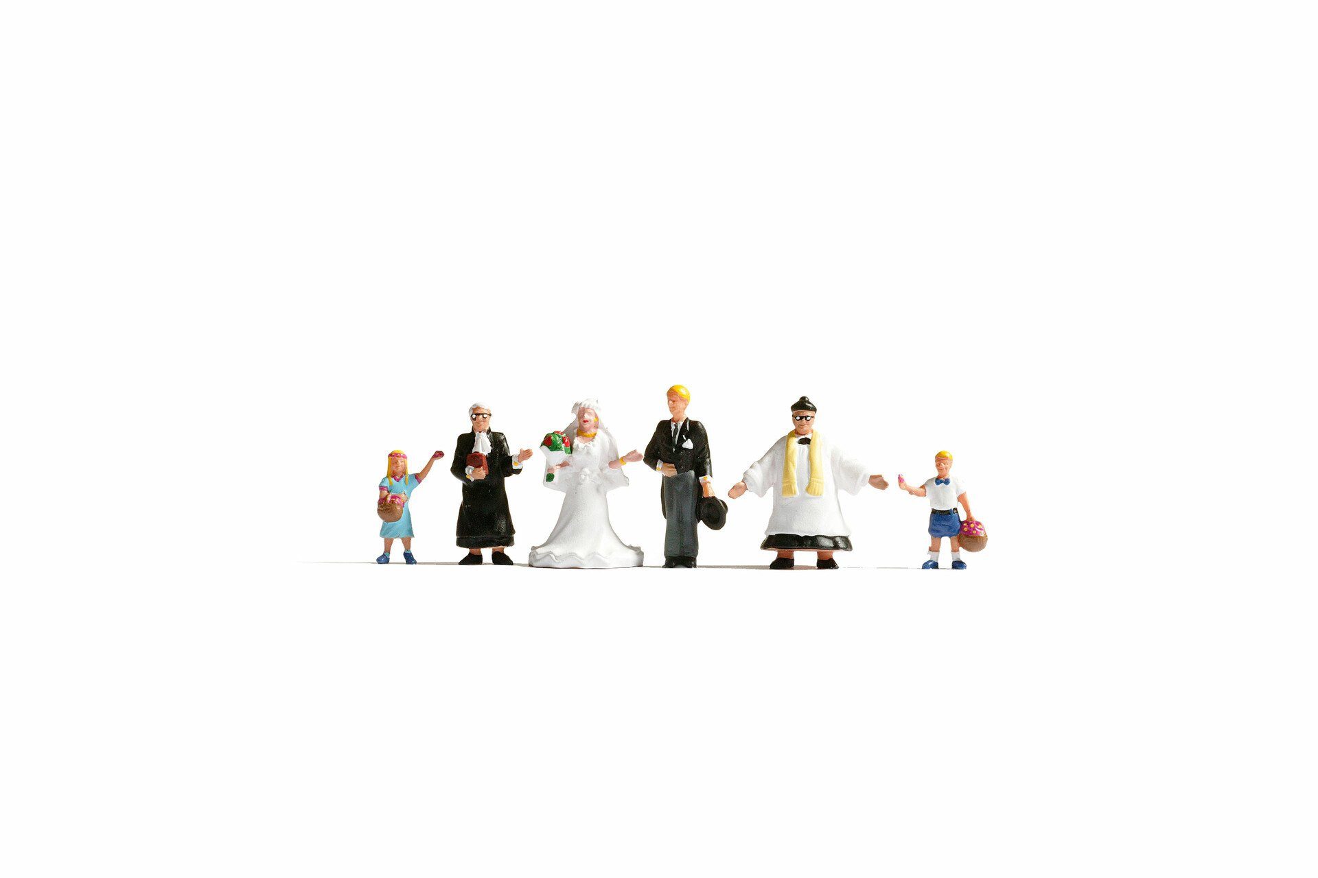 Dekofigur NOCH® Hochzeit, detailliertes Figuren-Set H0 von h
