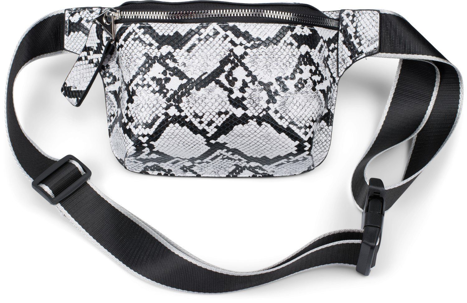 styleBREAKER Gürteltasche Bauchtasche mit Schlangen Muster, Gürteltasche (1-tlg)