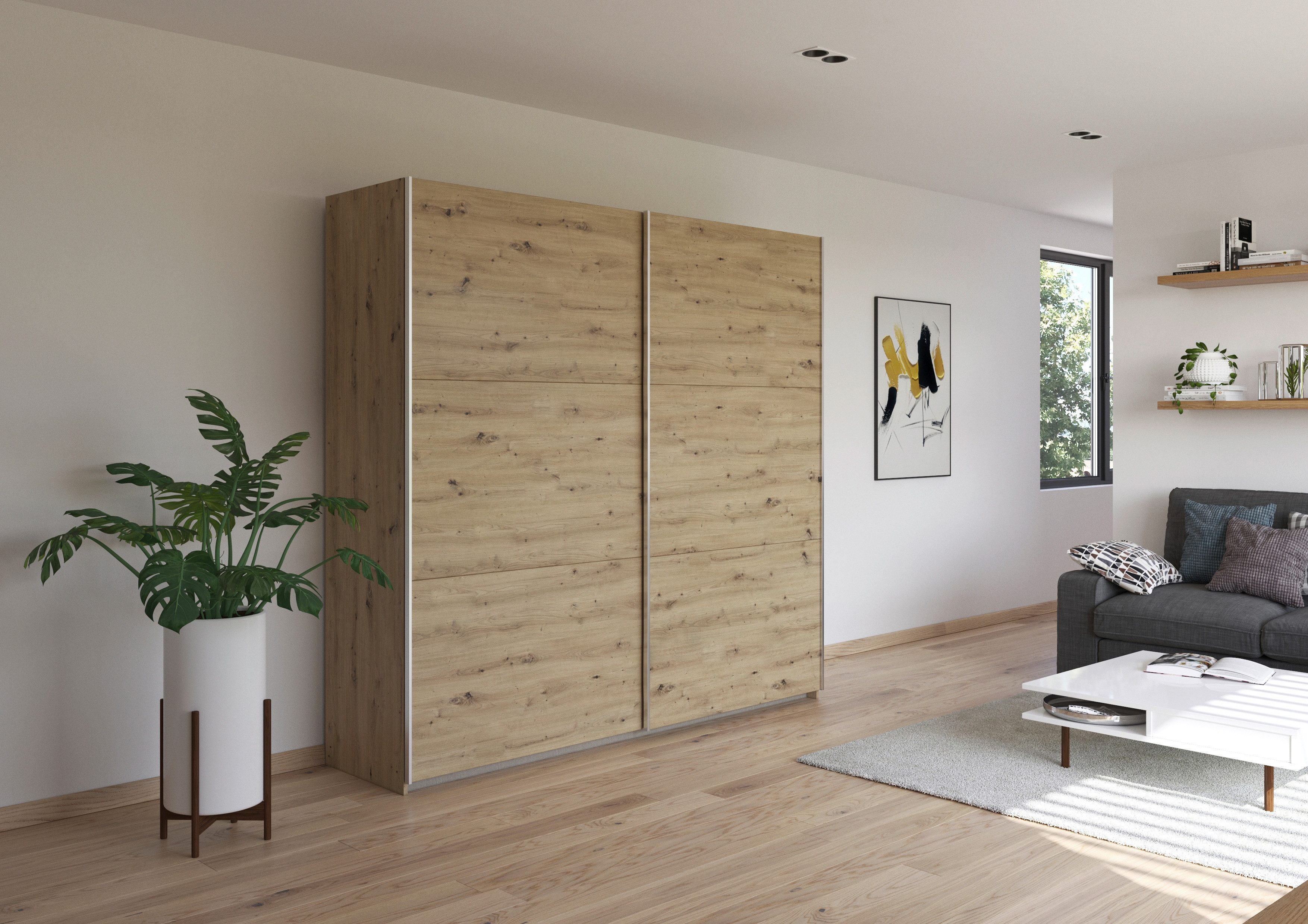 rauch Schwebetürenschrank Kleiderschrank Drehtürenschrank Schrank Garderobe günstig online kaufen