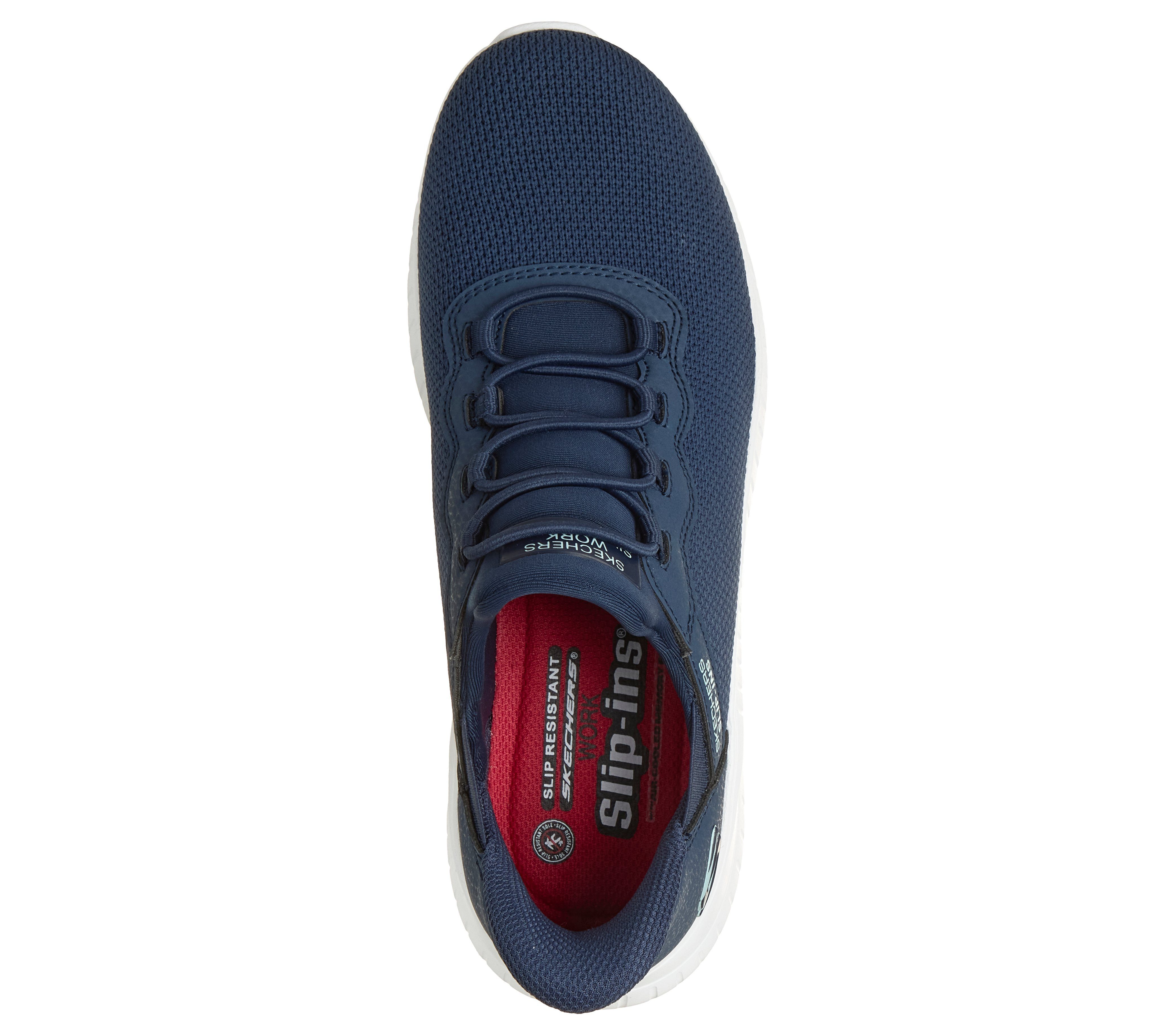 Skechers SQUAD CHAOS SR-JASUL Berufsschuh Slip-on Sneaker, Schlupfschuh mit Air-Cooled Memory Foam – Bild 4 von 5