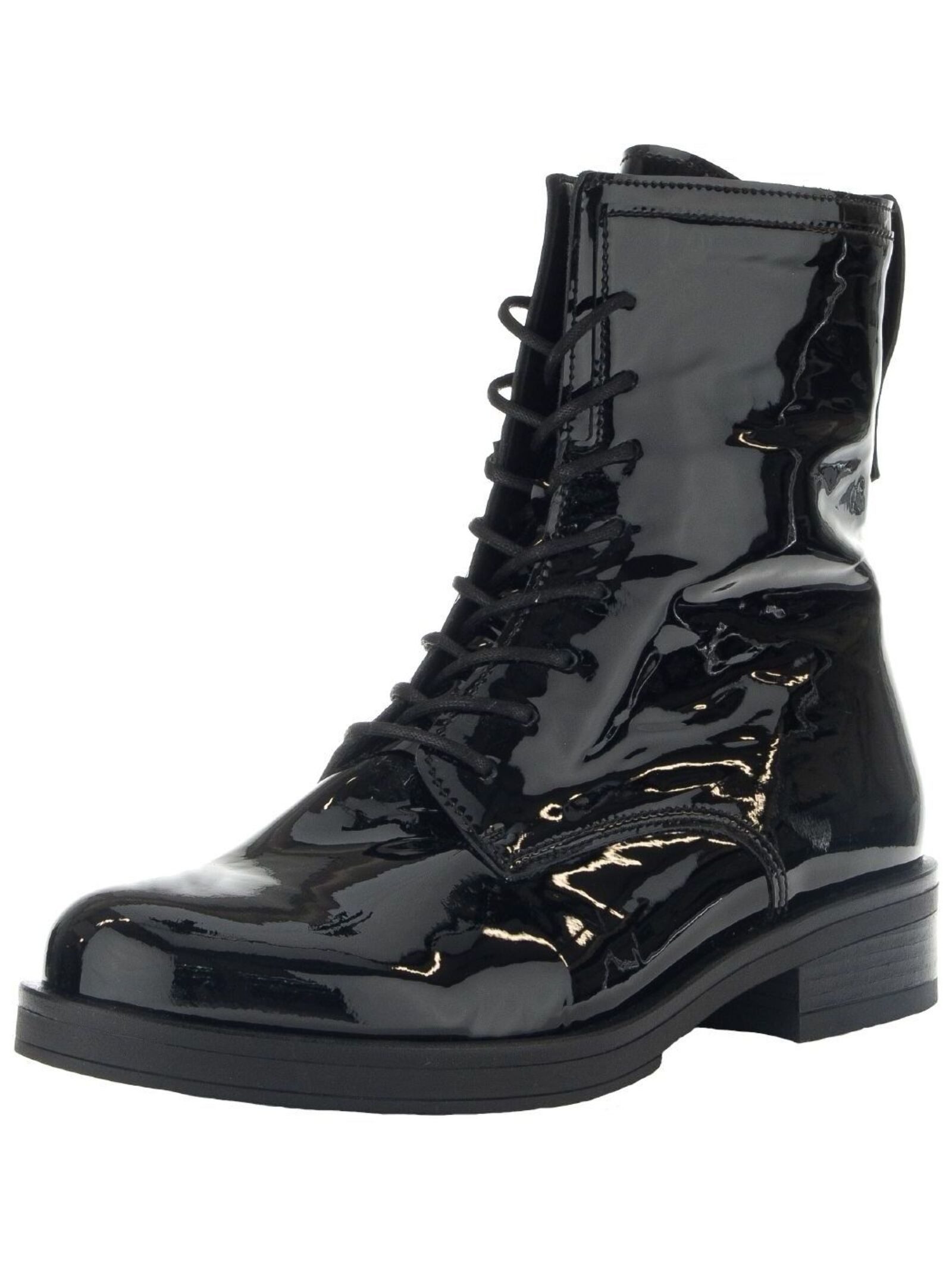 Stiefelette Leder Schnürstiefelette
