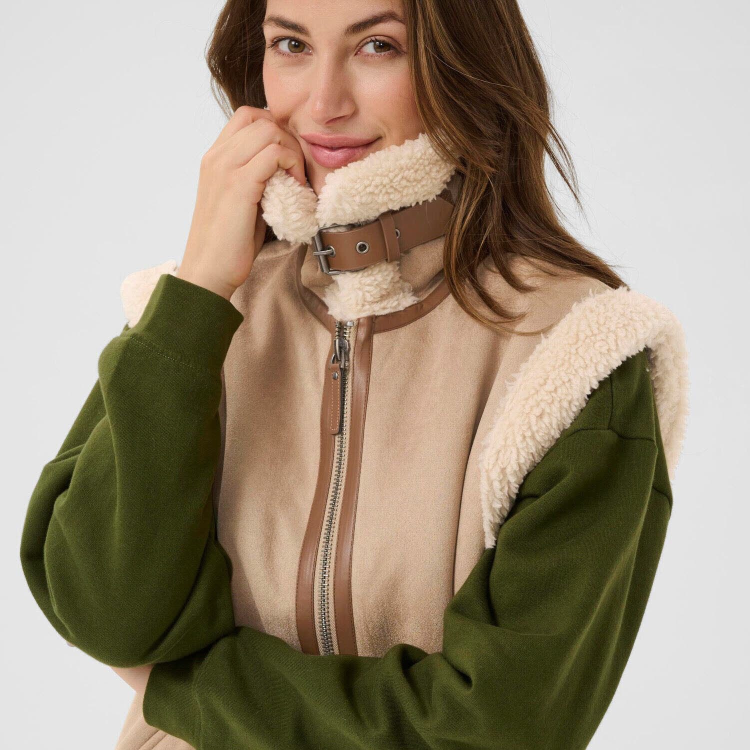 Cream Strickweste CRUma Vest