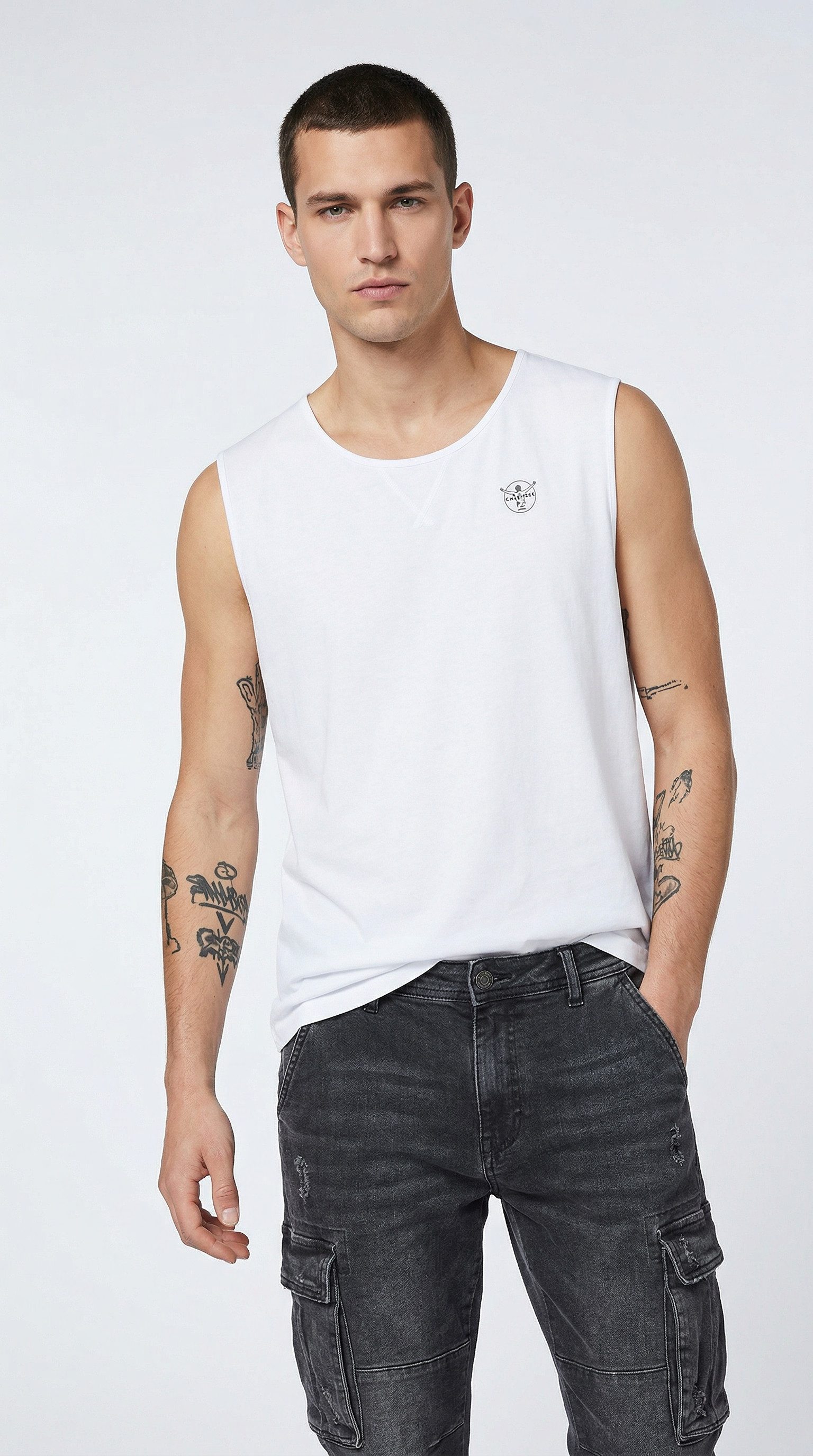 Chiemsee Tanktop 2pack Men Tank Top (Packung, 2-tlg) für vielseitige Aktivitäten, ideal für Schwimmen, sportlicher Stil