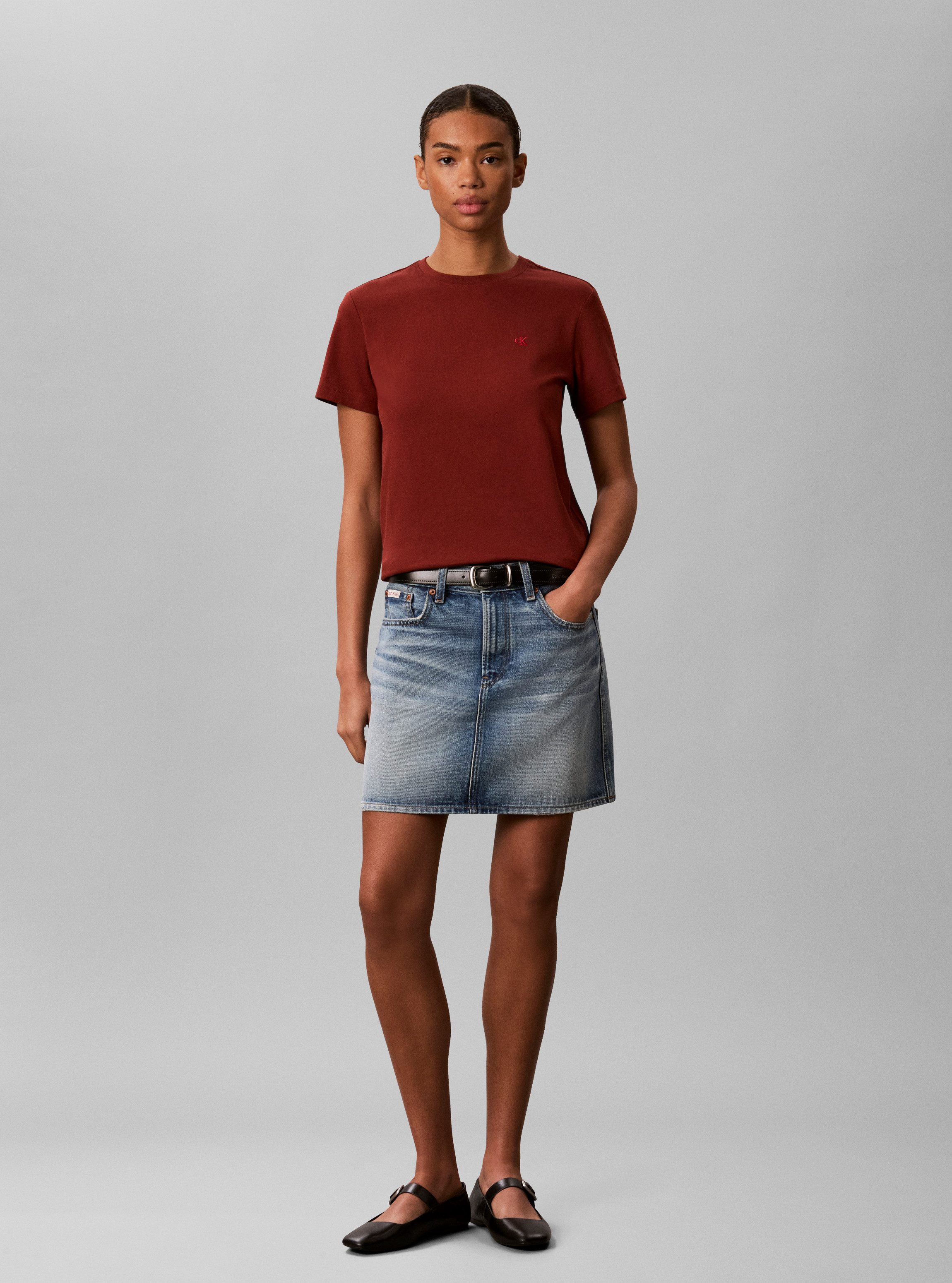 Calvin Klein Jeans T-Shirt SS MONOGRAM CREW TEE Mit Rundhalsausschnitt – Bild 5 von 5