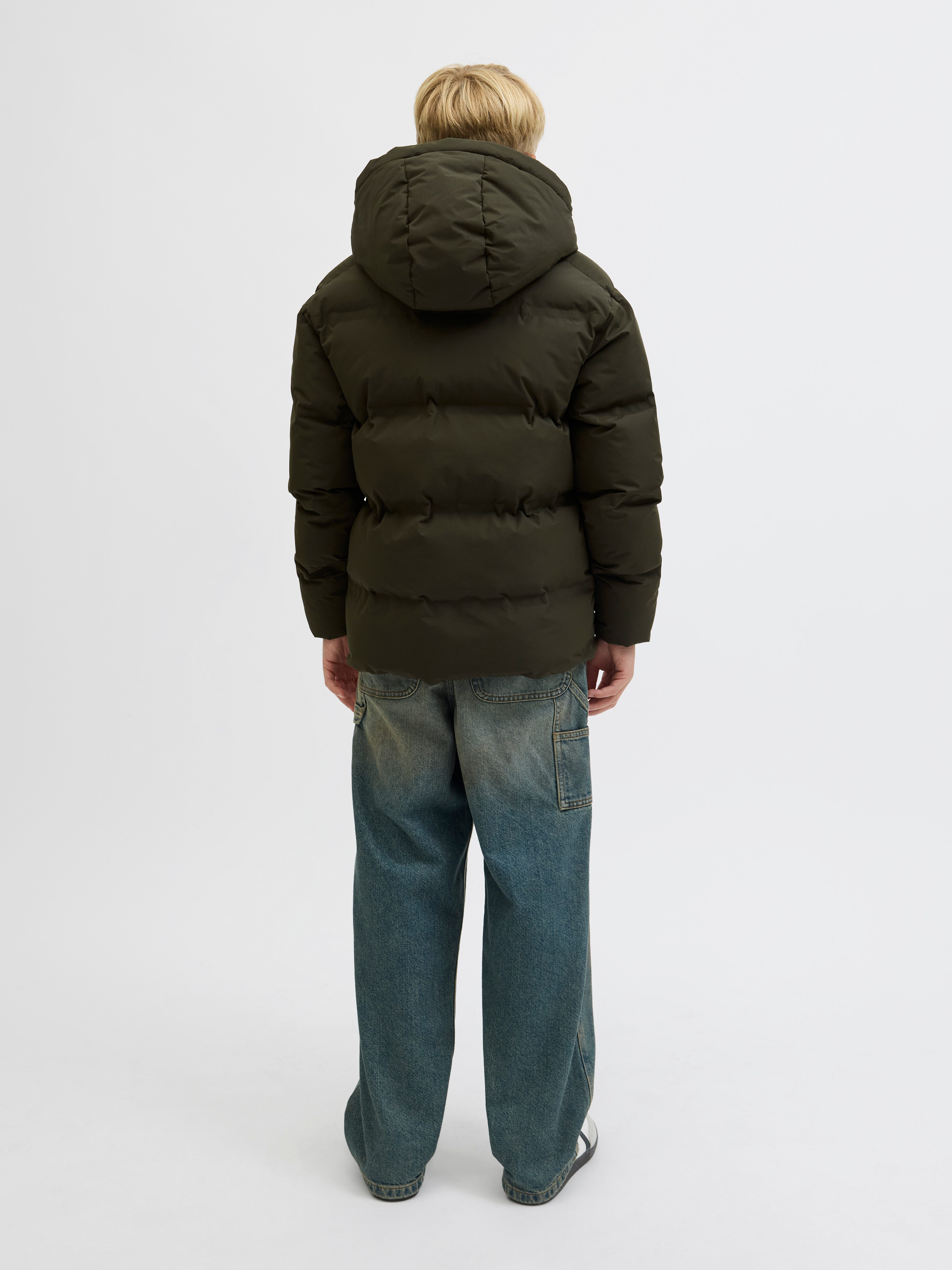 Jack & Jones Junior Steppjacke JJESOHO PUFFER HOOD SN JNR