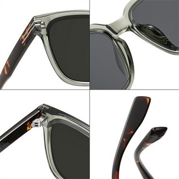 RefinedFlare Sonnenbrille High-End-Mode-Sonnenschutz-Sonnenbrille für Damen mit großem Rahmen (1-St)