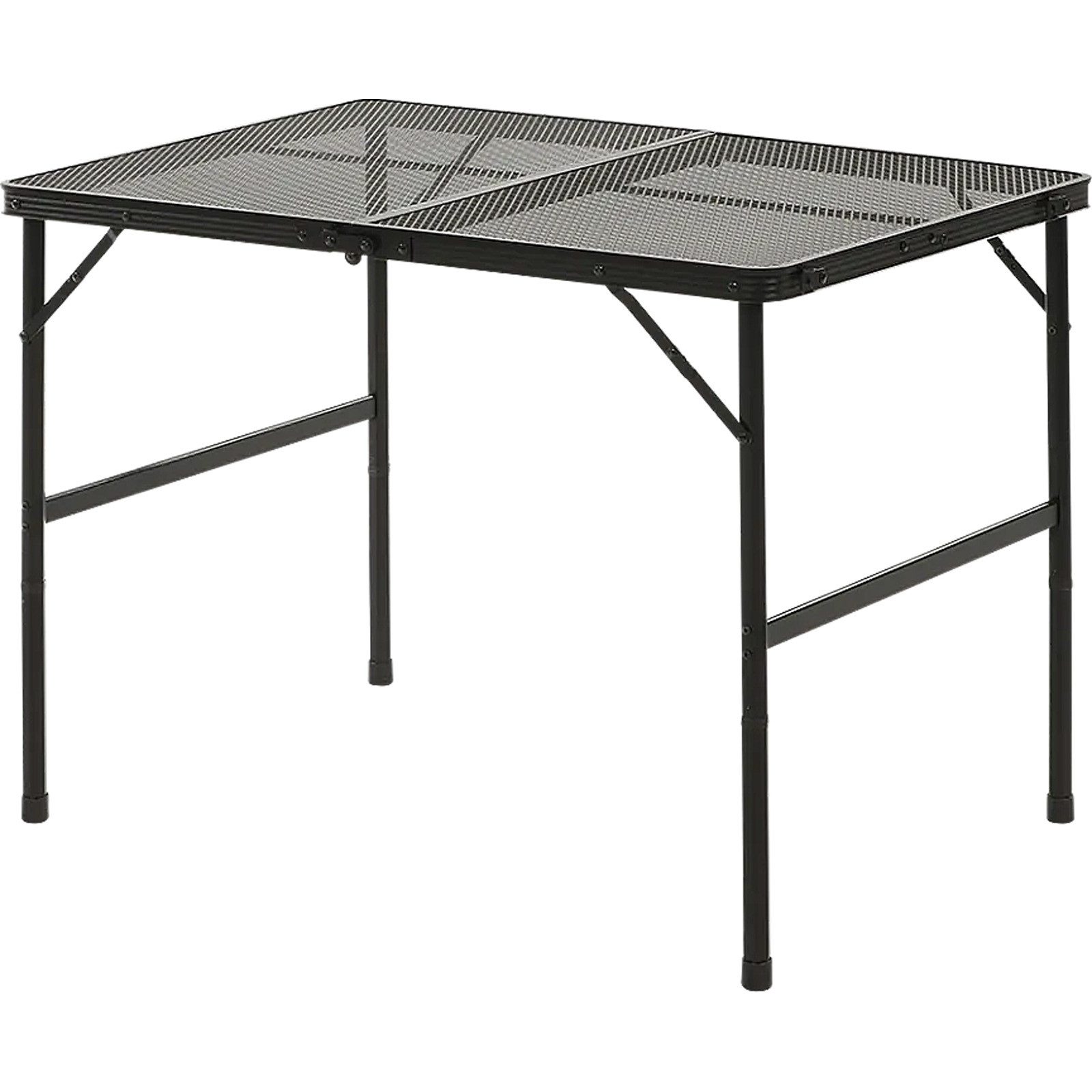 Travellife Campingtisch Campingtisch Greccio Mesh 90 Koffer, Camping Grill Tisch Verstellbar