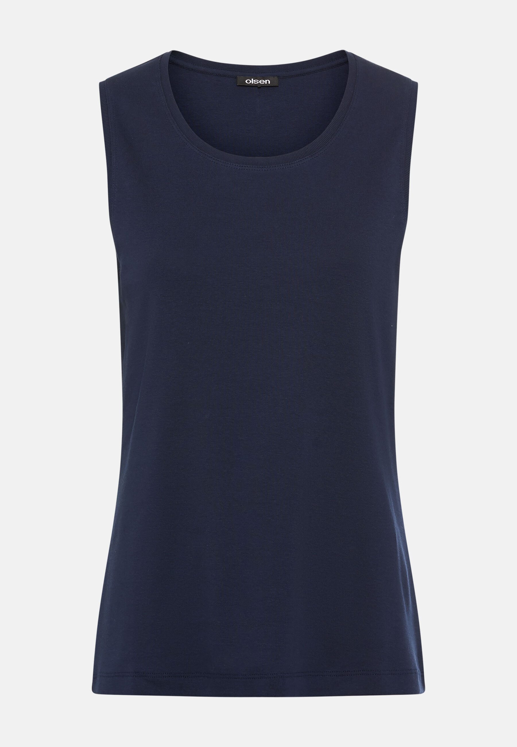 Olsen Cardigan Shirt mit Rundhalsausschnitt