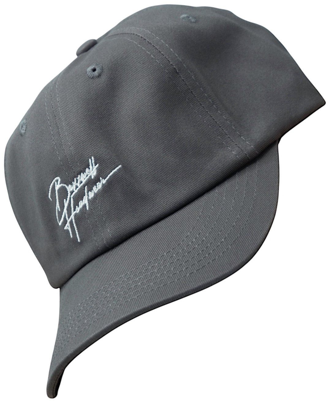 Baseball Cap Dad Cap mit Signature-Stickerei (optimale Passform, weiche Front)