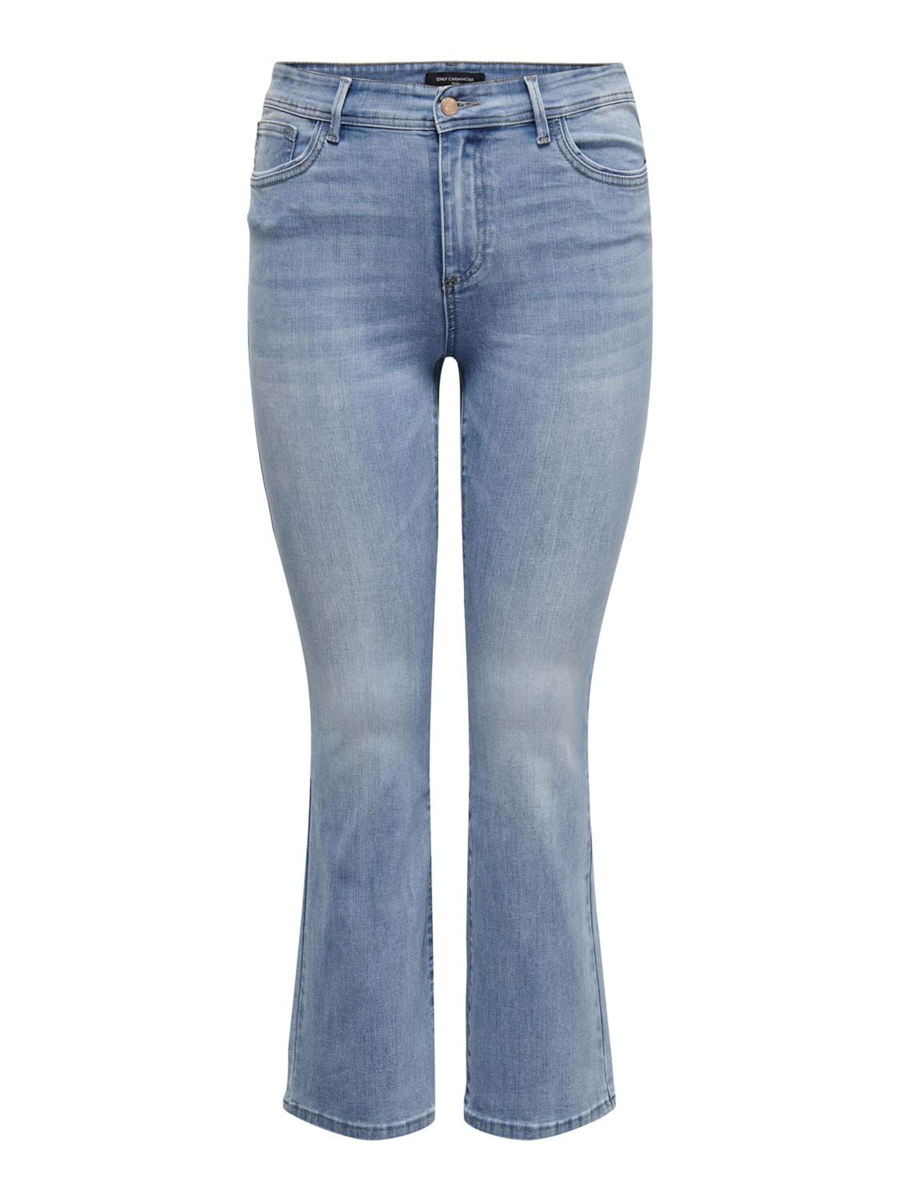 ONLY CARMAKOMA Bootcut-Jeans CARSALLY HW SK günstig online kaufen