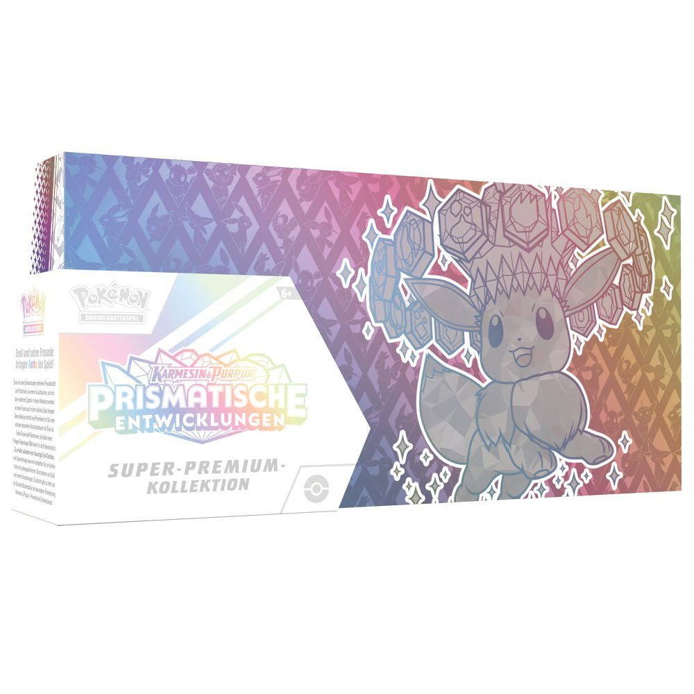 POKÉMON Sammelkarte Super-Premium-Kollektion Pokemon Prismatische Entwicklungen deutsch