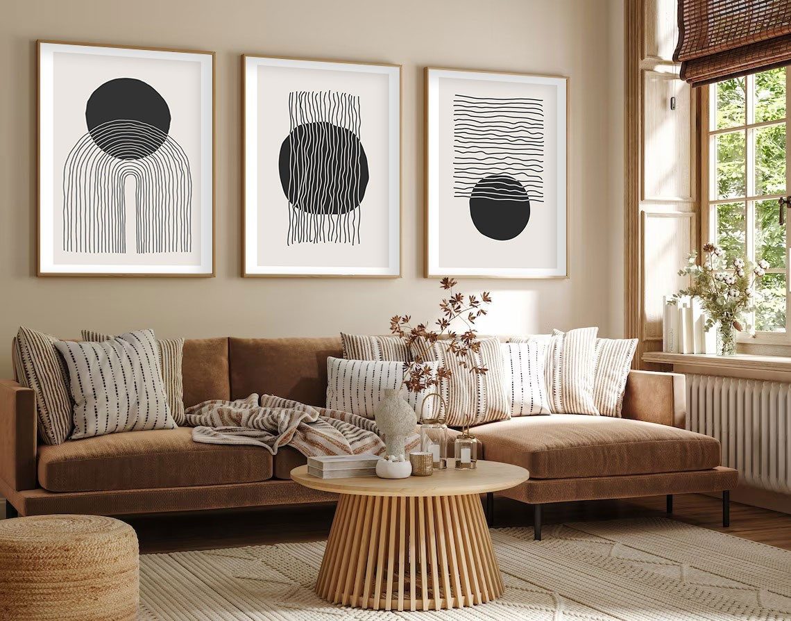 Wallity Leinwandbild Painting: 100% MDF (Thickness: 3 mm), 50 x 70 cm (3 Pi günstig online kaufen