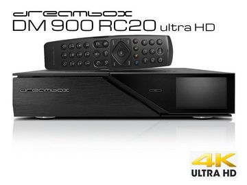 Dreambox Dreambox DM900 RC20 UHD 4K 1x DVB-S2 FBC Twin Tuner E2 Linux PVR Recei Satellitenreceiver