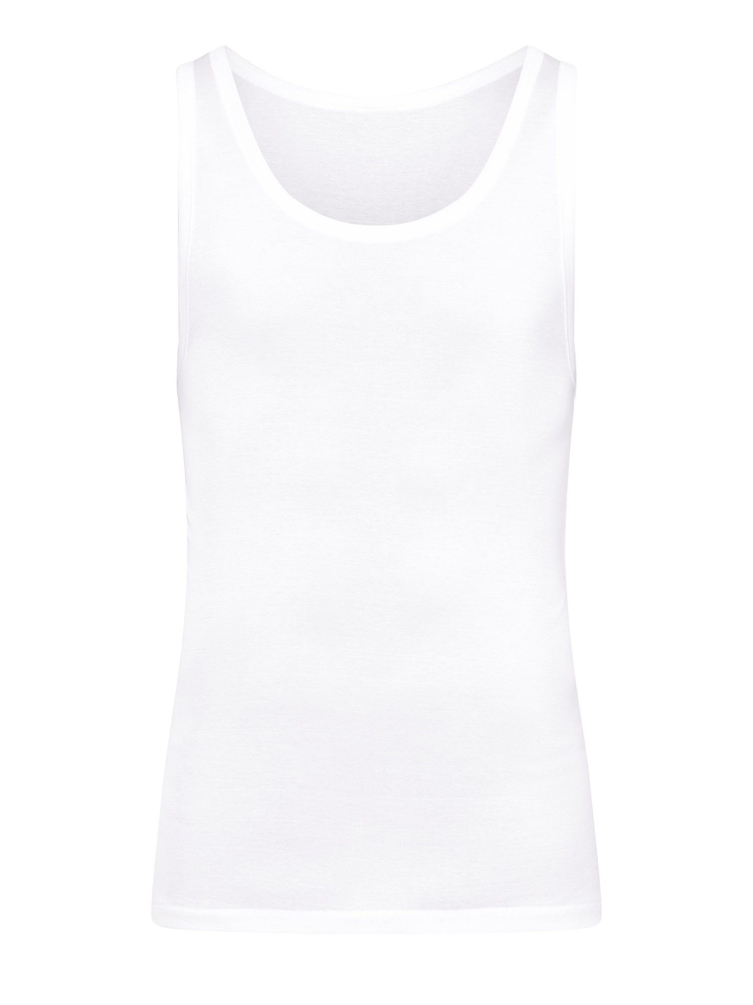 Hanro Tanktop Cotton Pure Tank-top unterhemd unterzieh-shirt