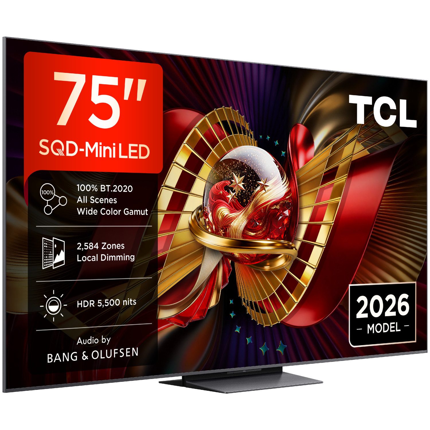 TCL 75C8L Mini-LED-Fernseher (75.0 Zoll, 4K Ultra HD, Ja)