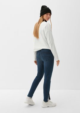 QS 5-Pocket-Jeans Ankle-Jeans Sadie / Skinny Fit / High Rise / Skinny Leg Waschung